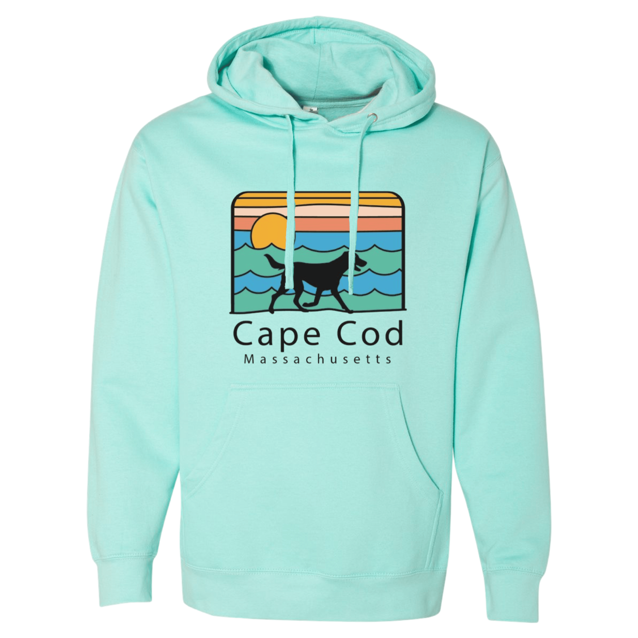 Cape Cod Clothing Company Cape Cod Summer Dog Midweight Fleece Hoodie