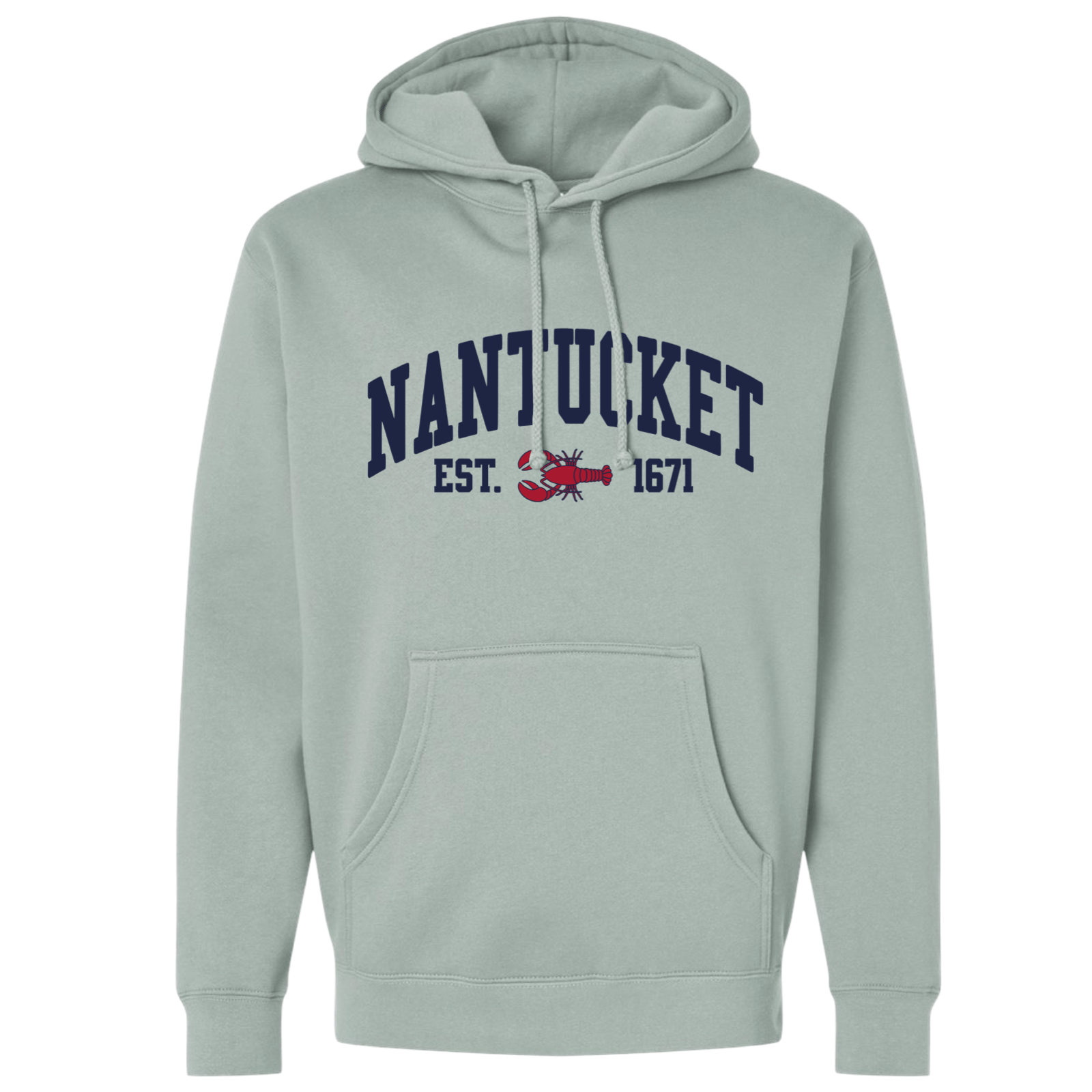 Cape Cod Clothing Company Nantucket Lobster Midweight Fleece Hoodie