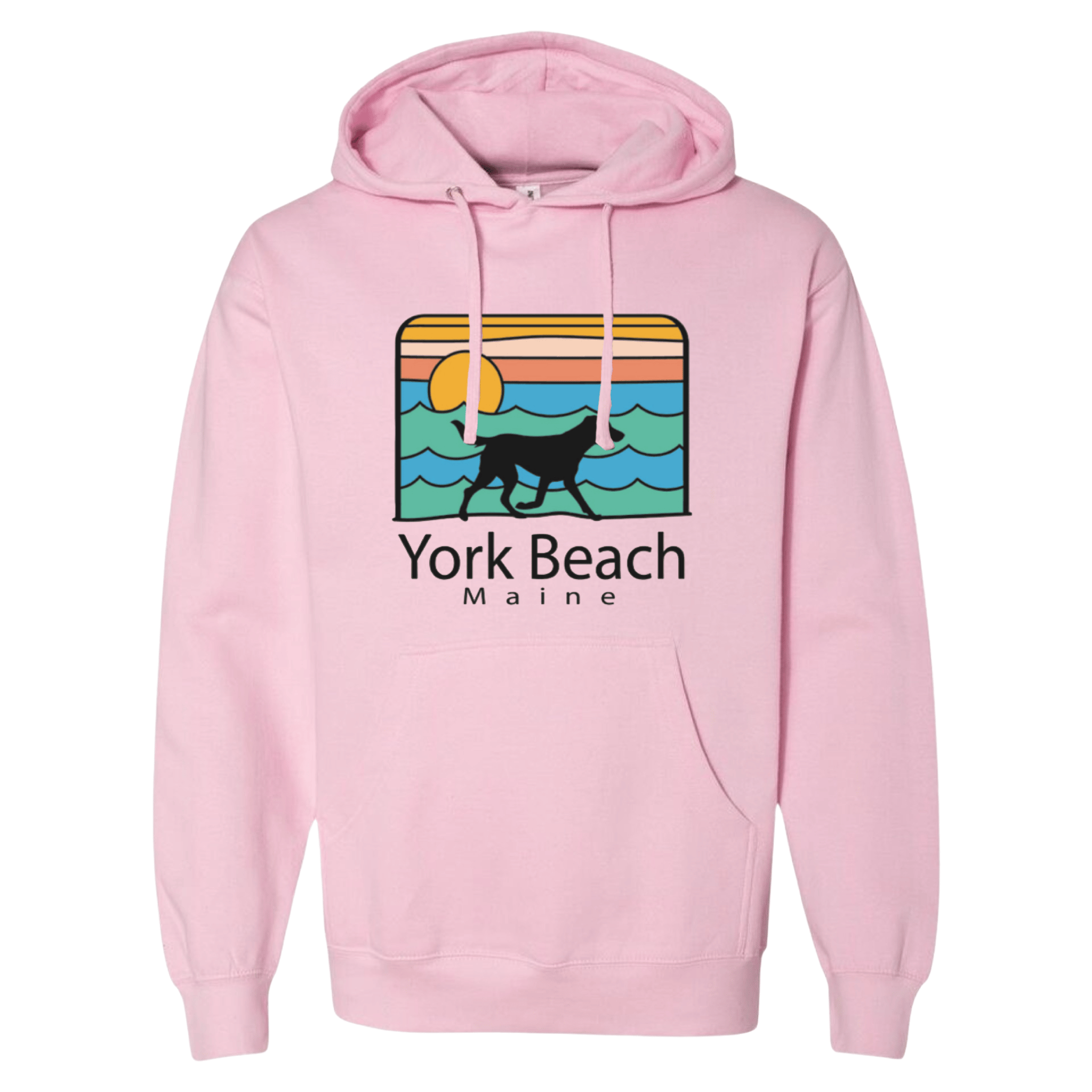 Cape Cod Clothing Company York Beach Summer Dog Midweight Fleece Hoodie