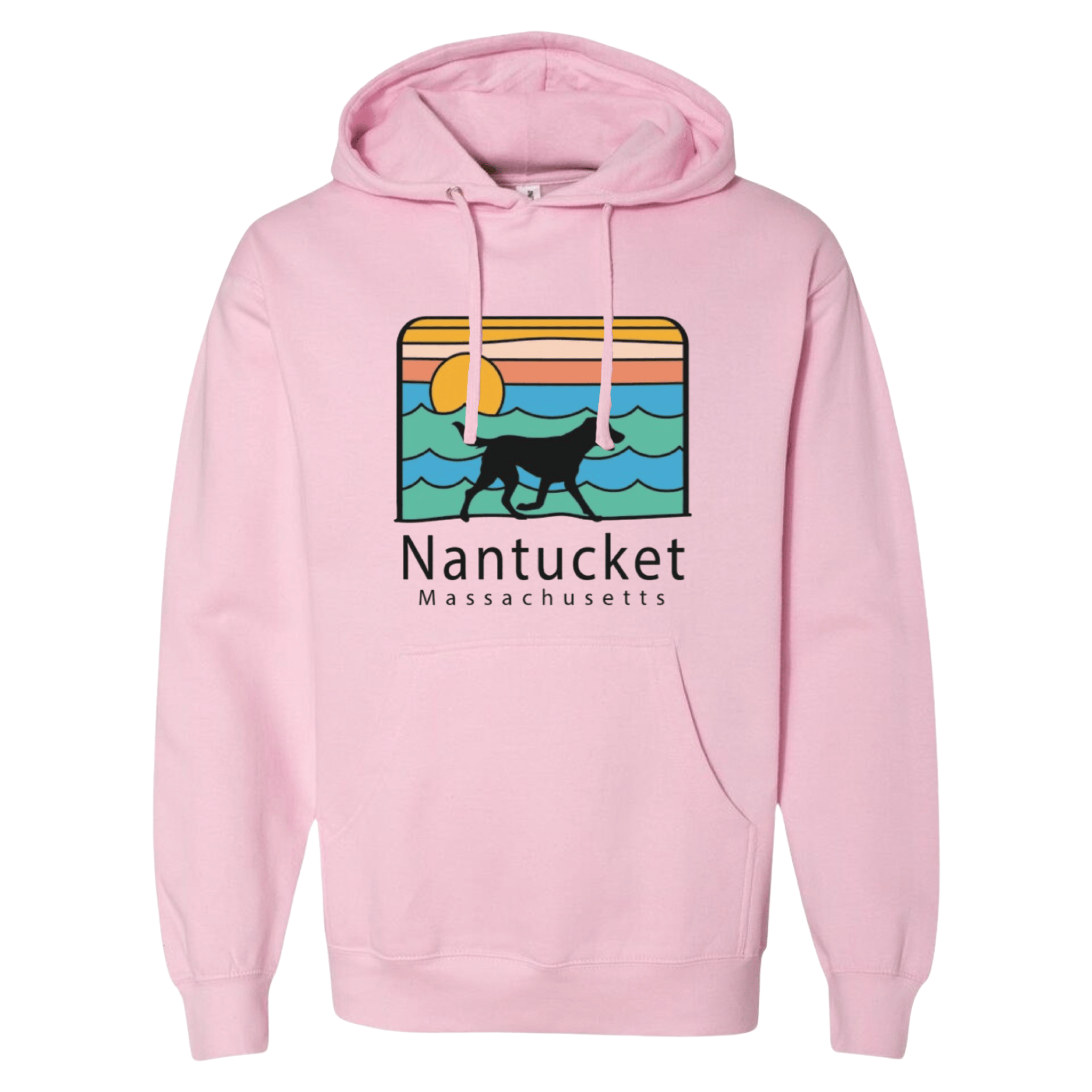 Cape Cod Clothing Company Nantucket Summer Dog Midweight Fleece Hoodie