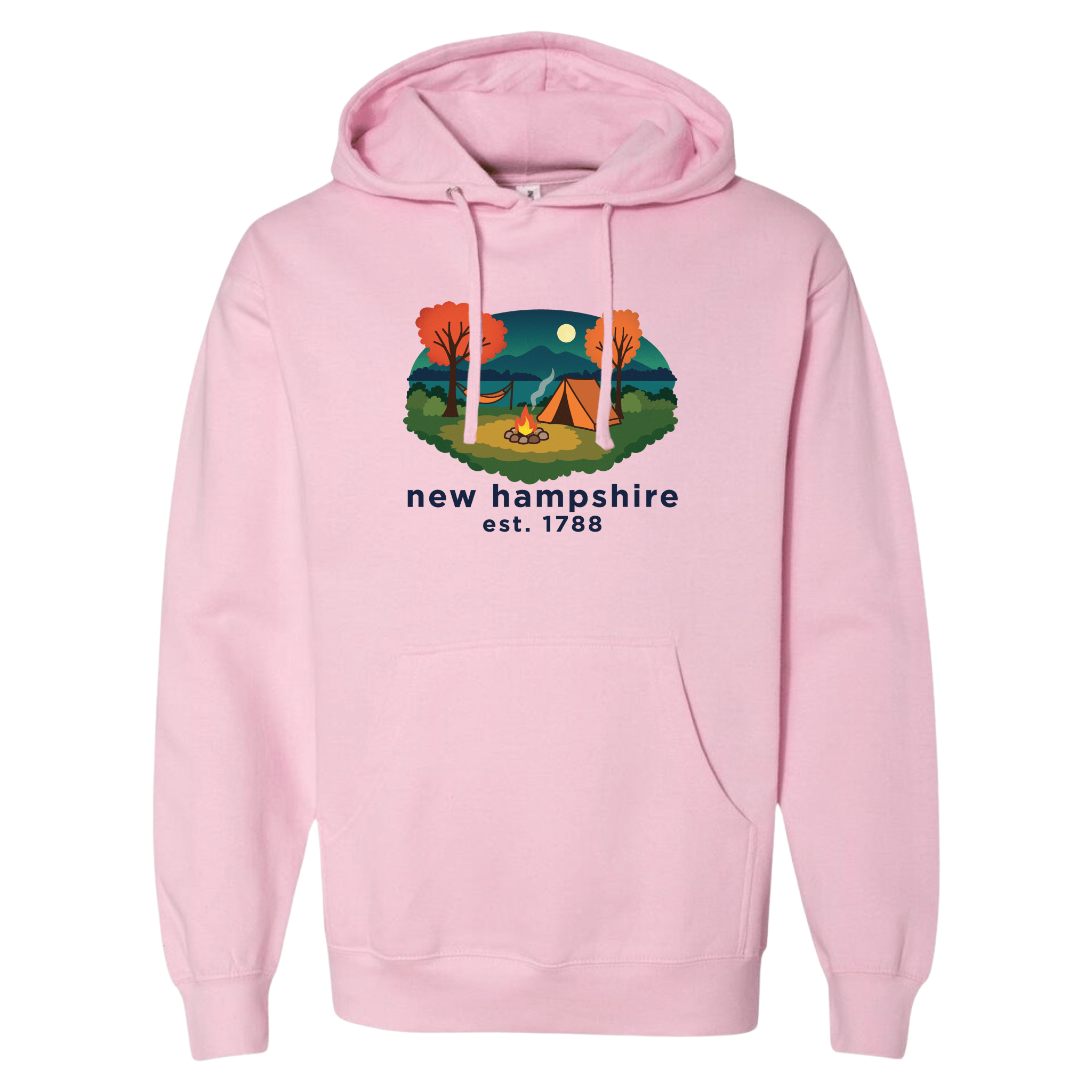 Cape Cod Clothing Company New Hampshire Campfire Midweight Fleece Hoodie