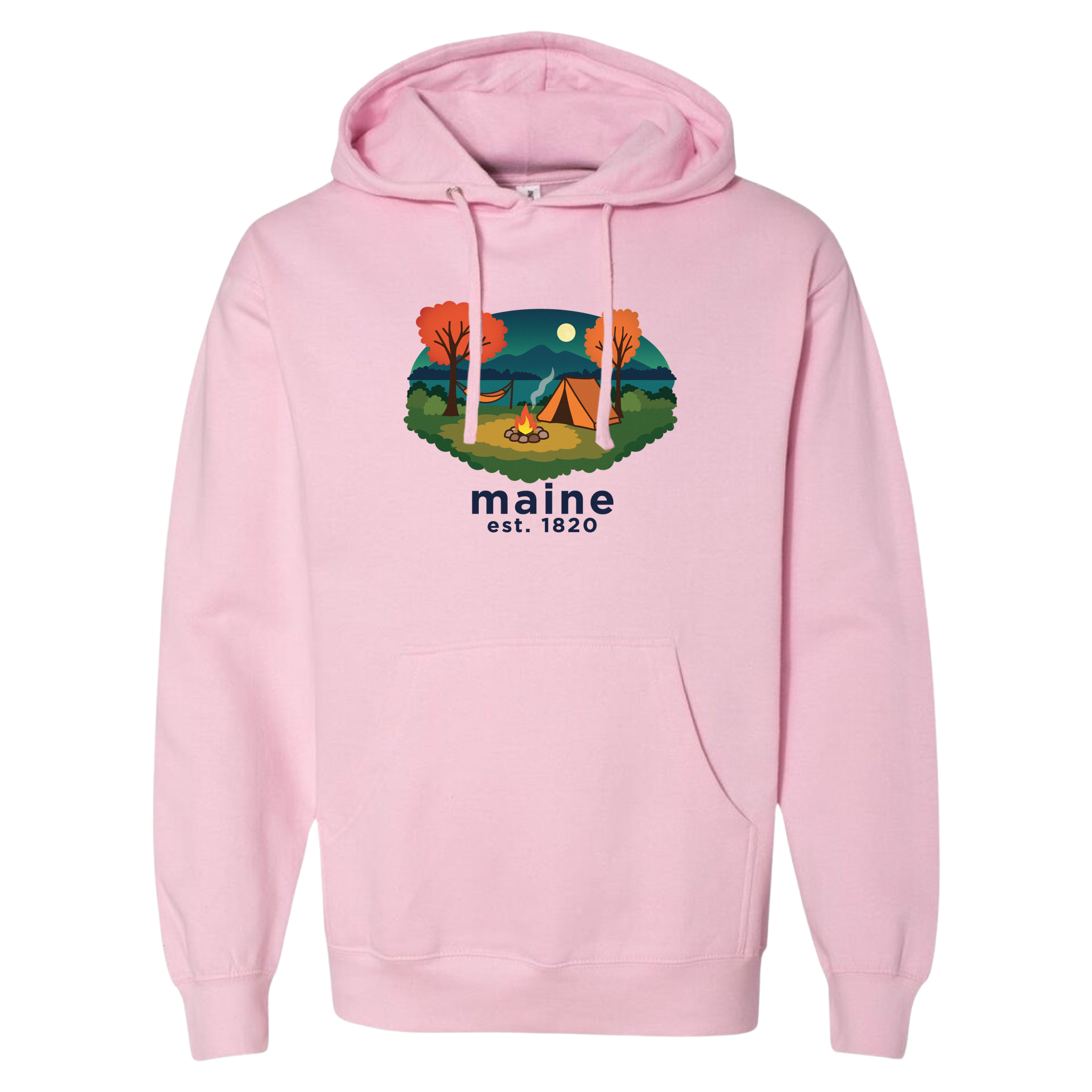 Maine Campfire Midweight Fleece Hoodie