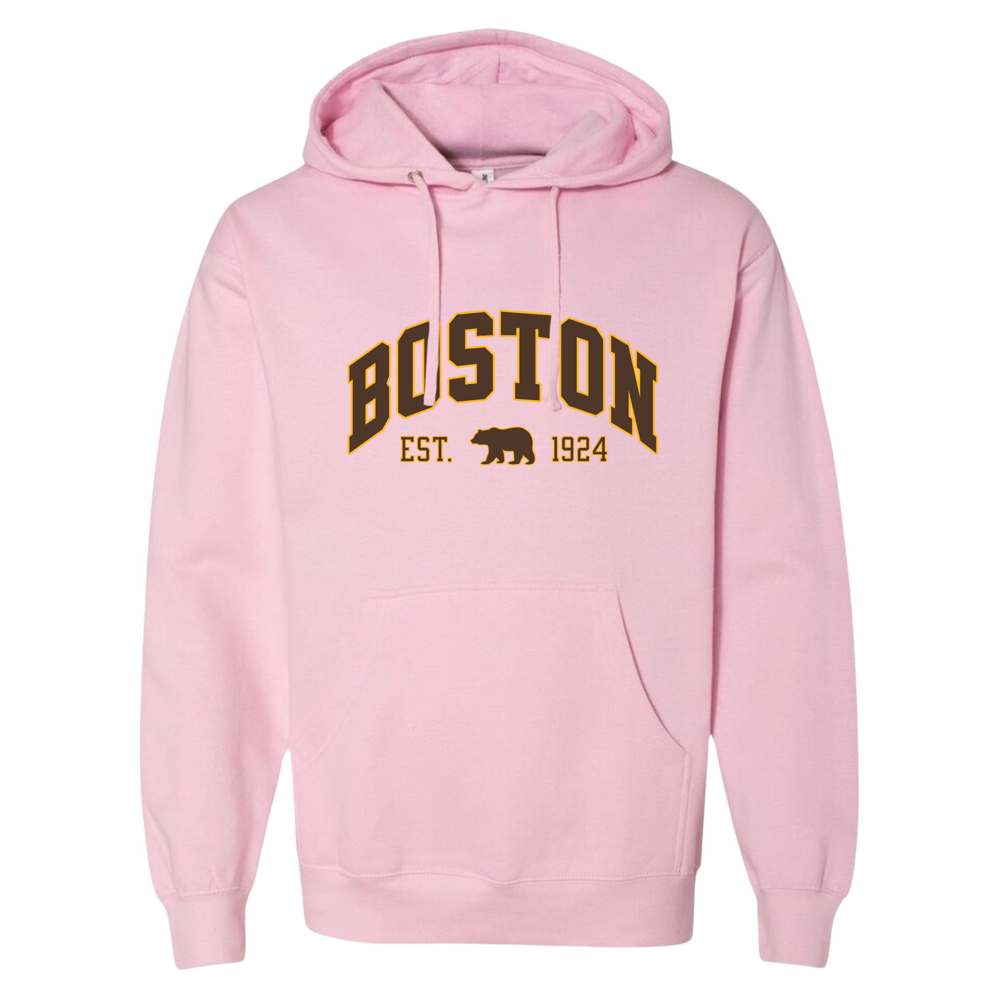 Boston Vintage Hockey Midweight Fleece Hoodie