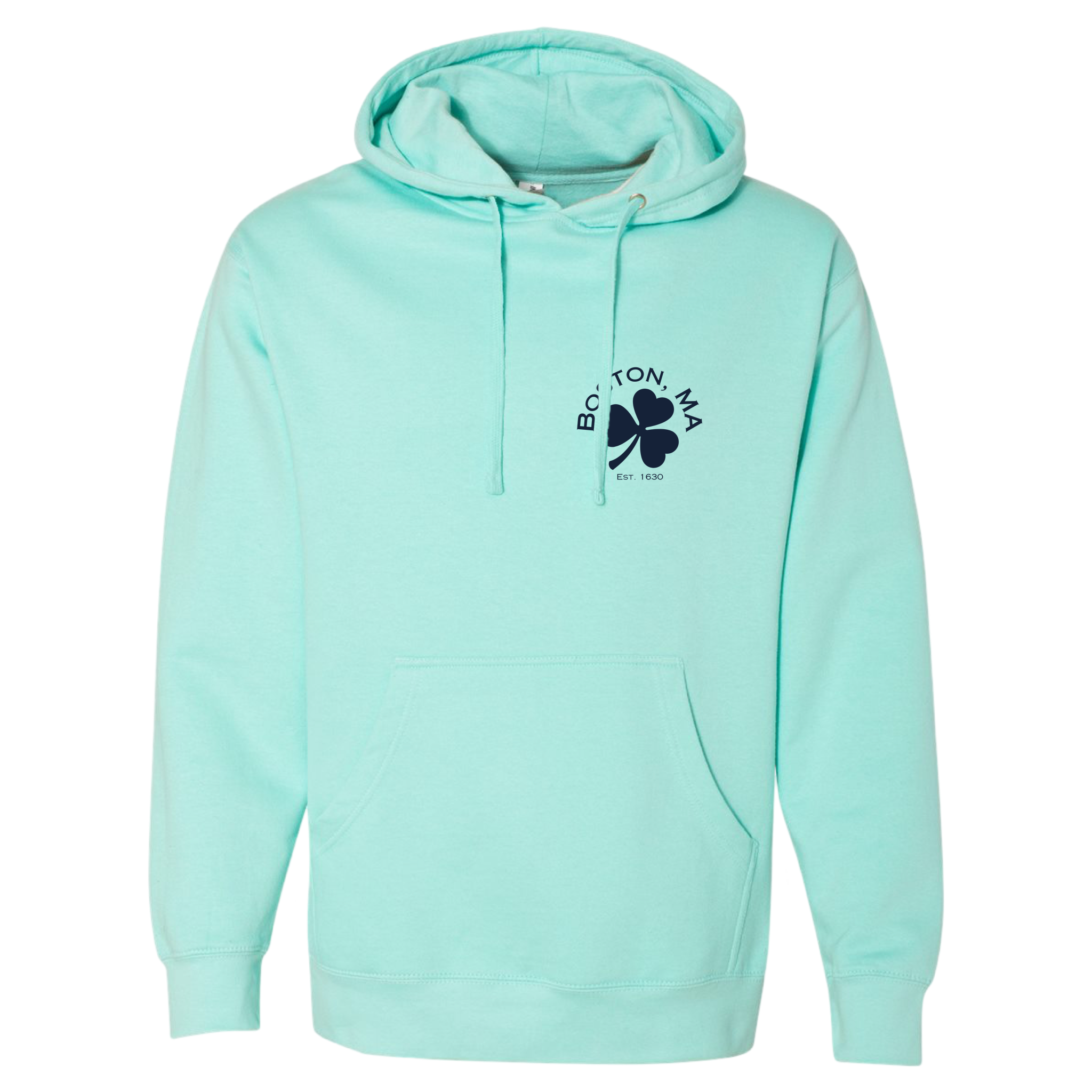 Boston Shamrock Midweight Fleece Hoodie