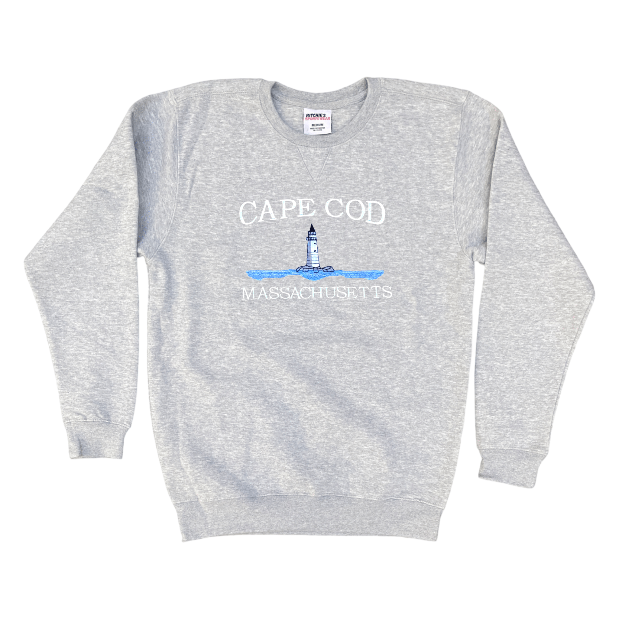 Cape Cod Clothing Company Cape Cod Embroidered Fleece Crewneck