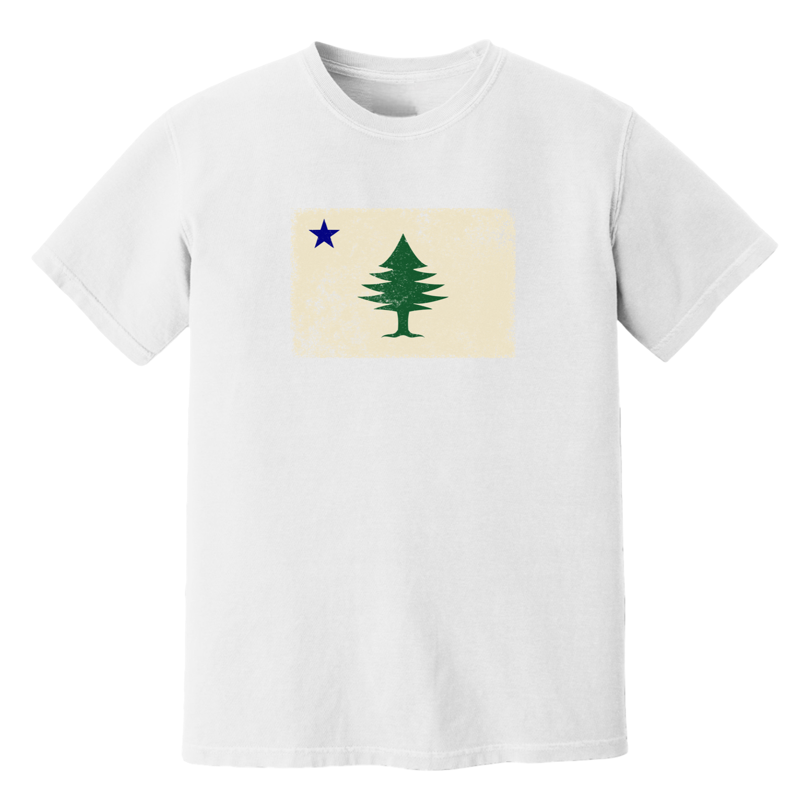 Cape Cod Clothing Company Classic Maine Flag Soft Cotton T-Shirt