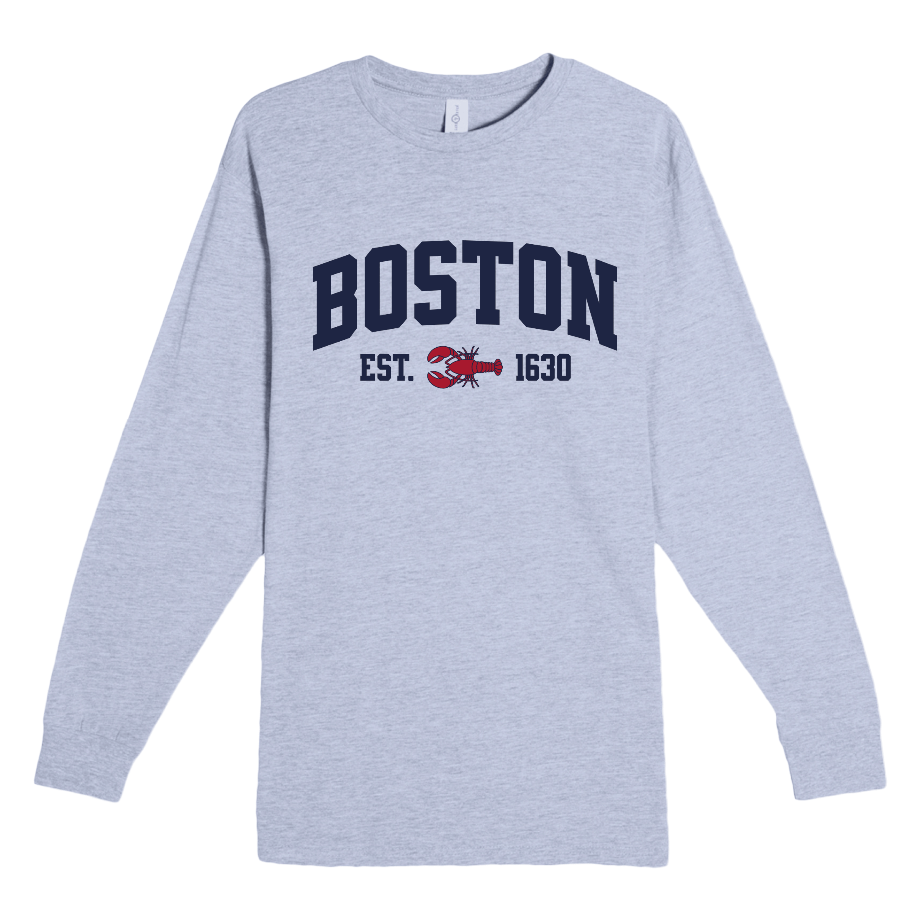 Cape Cod Clothing Company Boston Lobster Heavyweight Long Sleeve Tee