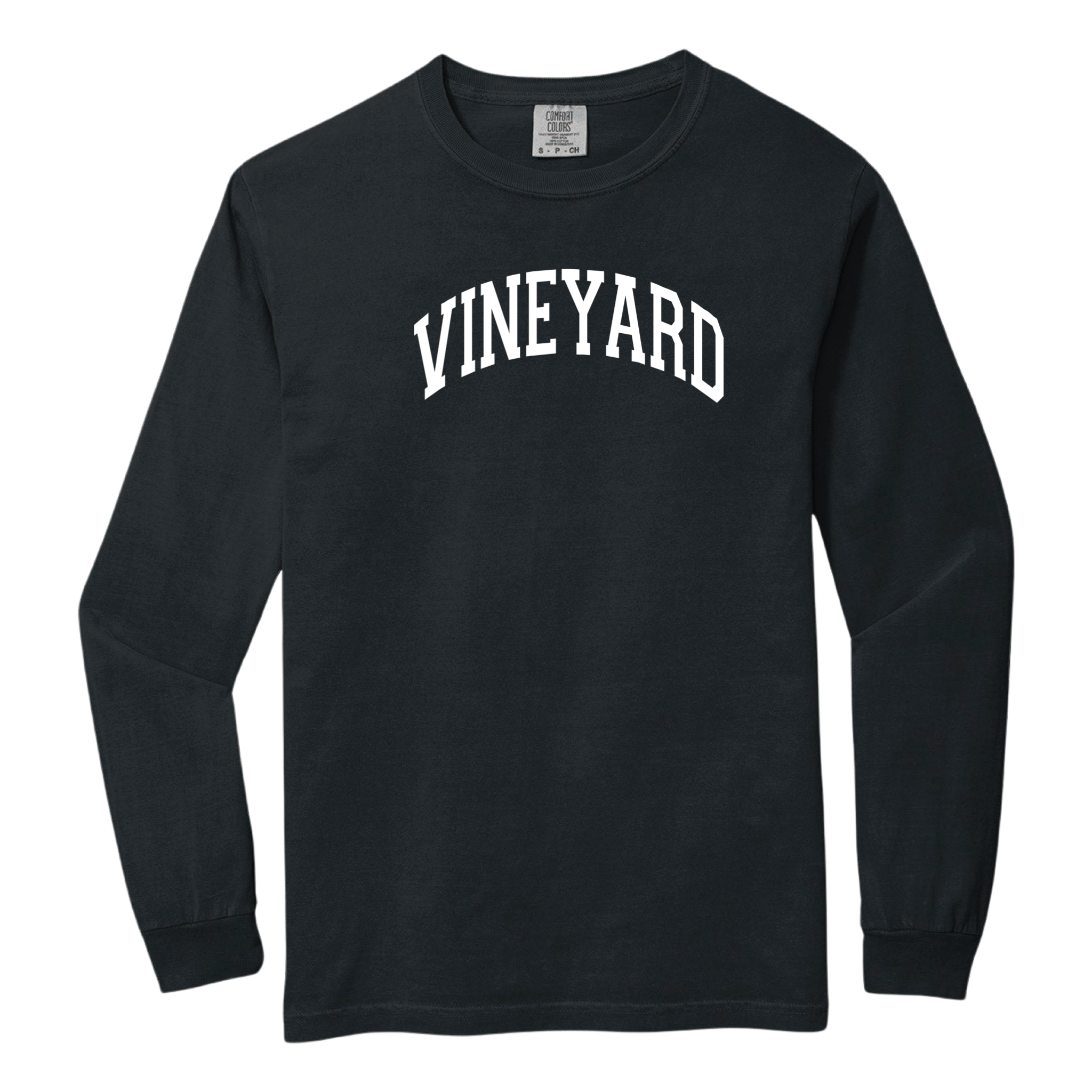 Martha's Vineyard Classic Comfort Colors Heavyweight Long Sleeve Tee