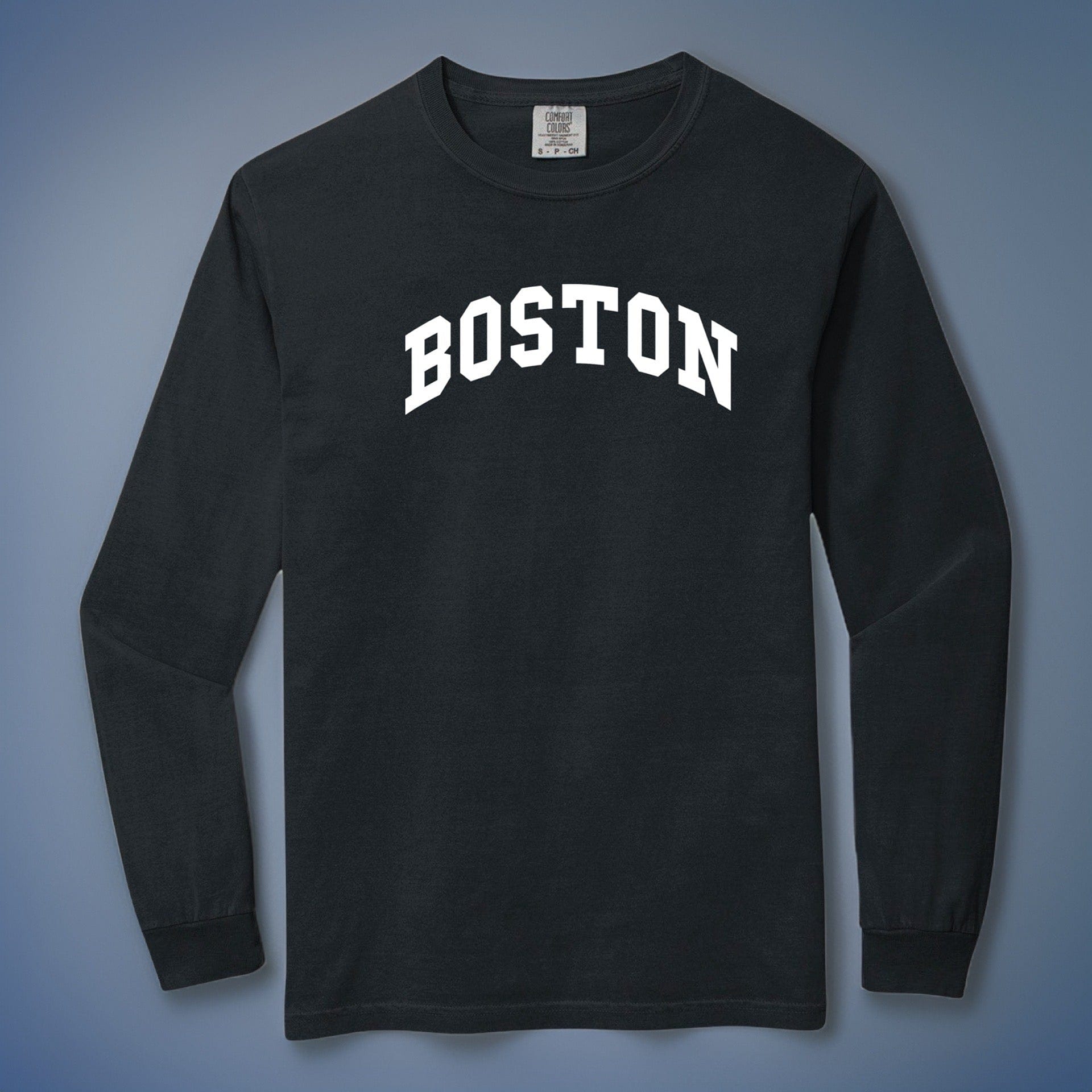 Boston Classic Comfort Colors Heavyweight Long Sleeve Tee