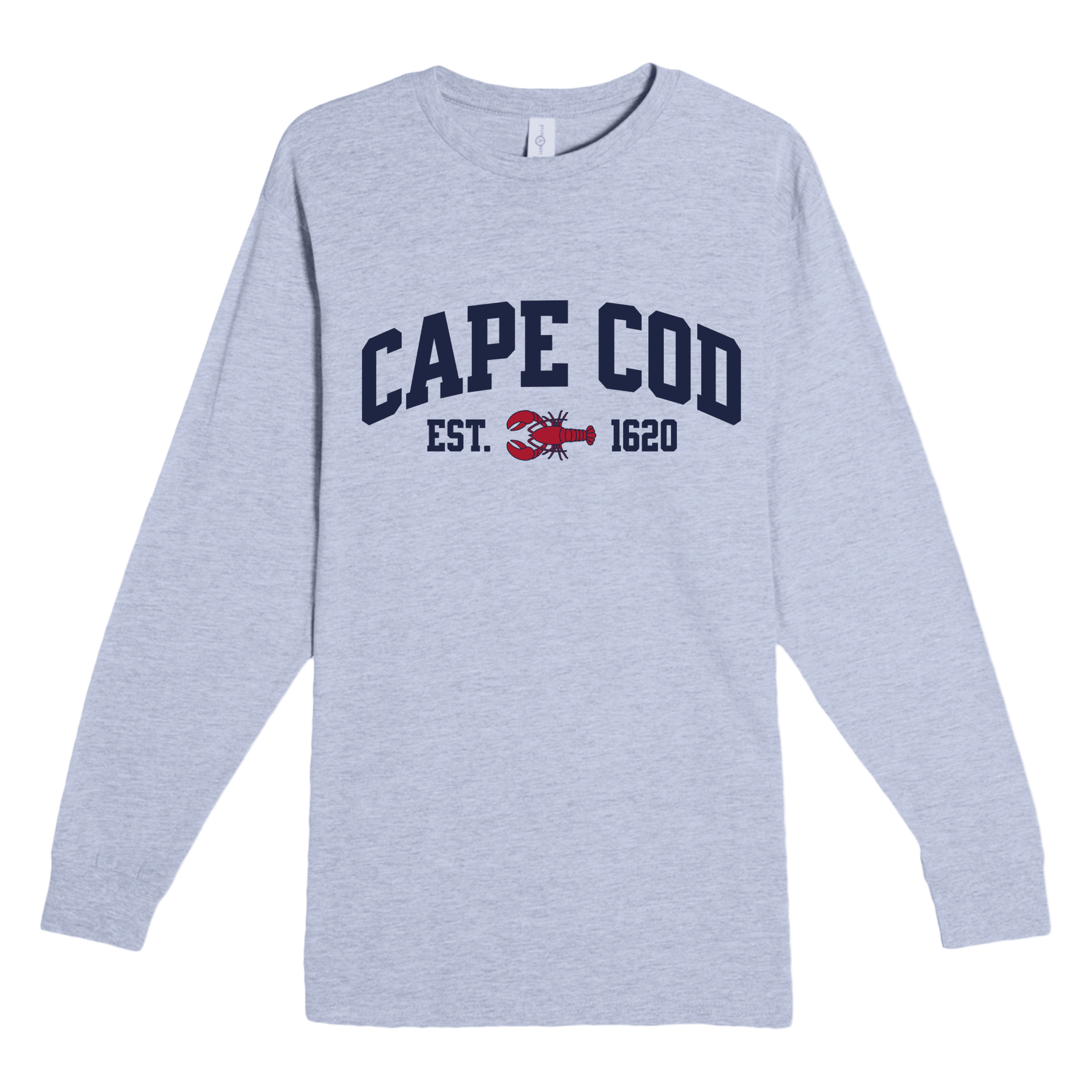 Cape Cod Clothing Company Cape Cod Lobster Heavyweight Long Sleeve Tee