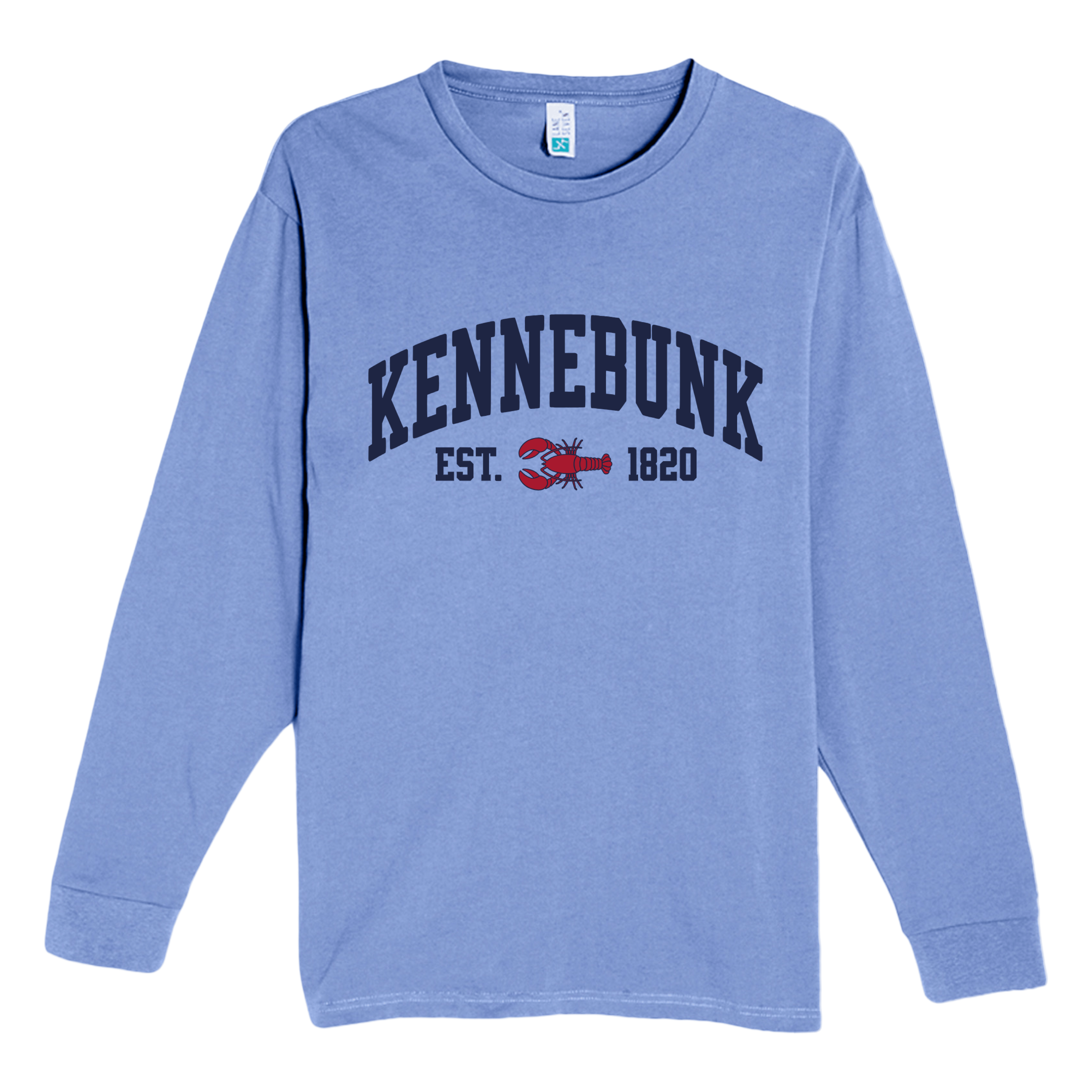 Cape Cod Clothing Company Kennebunk Lobster Heavyweight Long Sleeve Tee