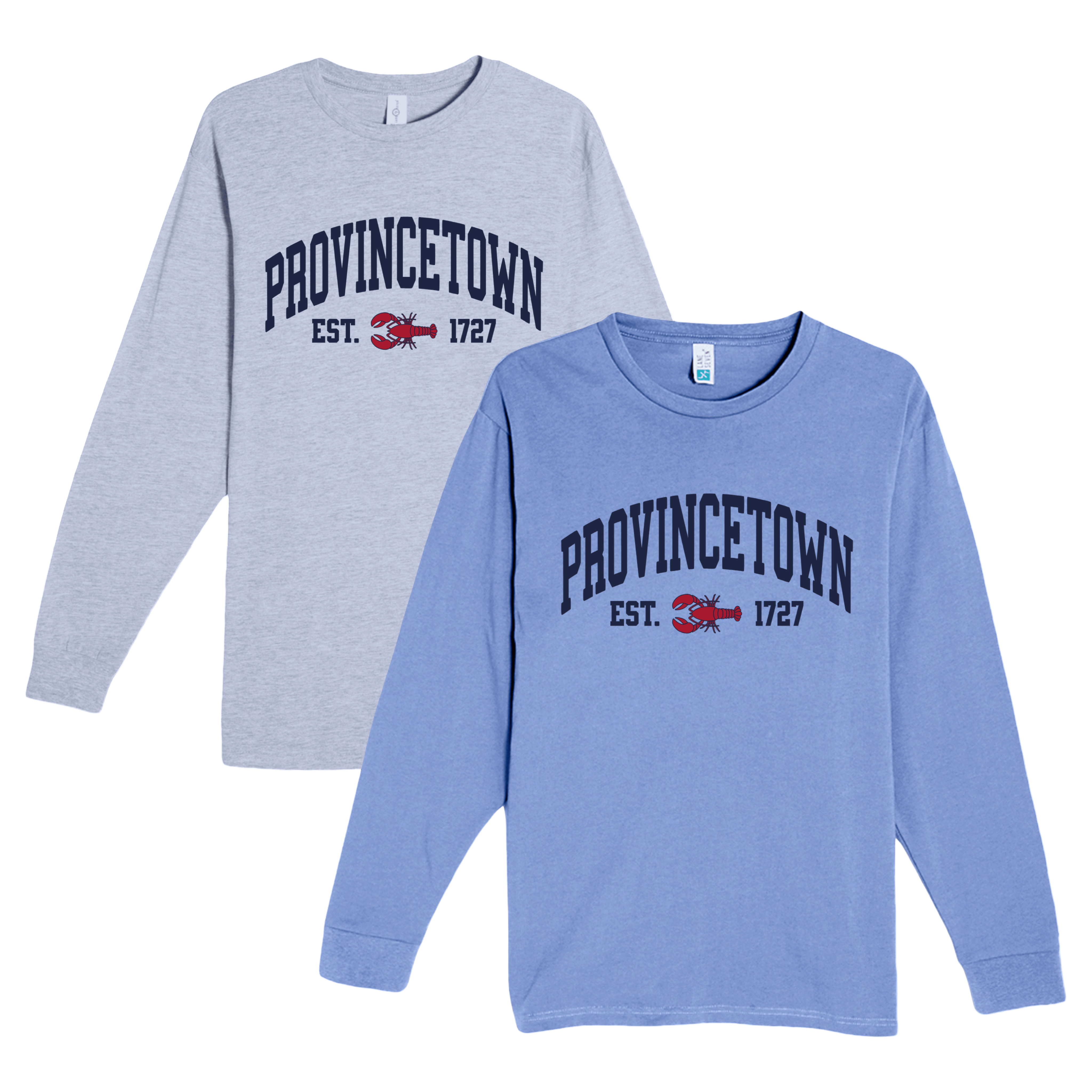 Cape Cod Clothing Company Provincetown Lobster Heavyweight Long Sleeve Tee