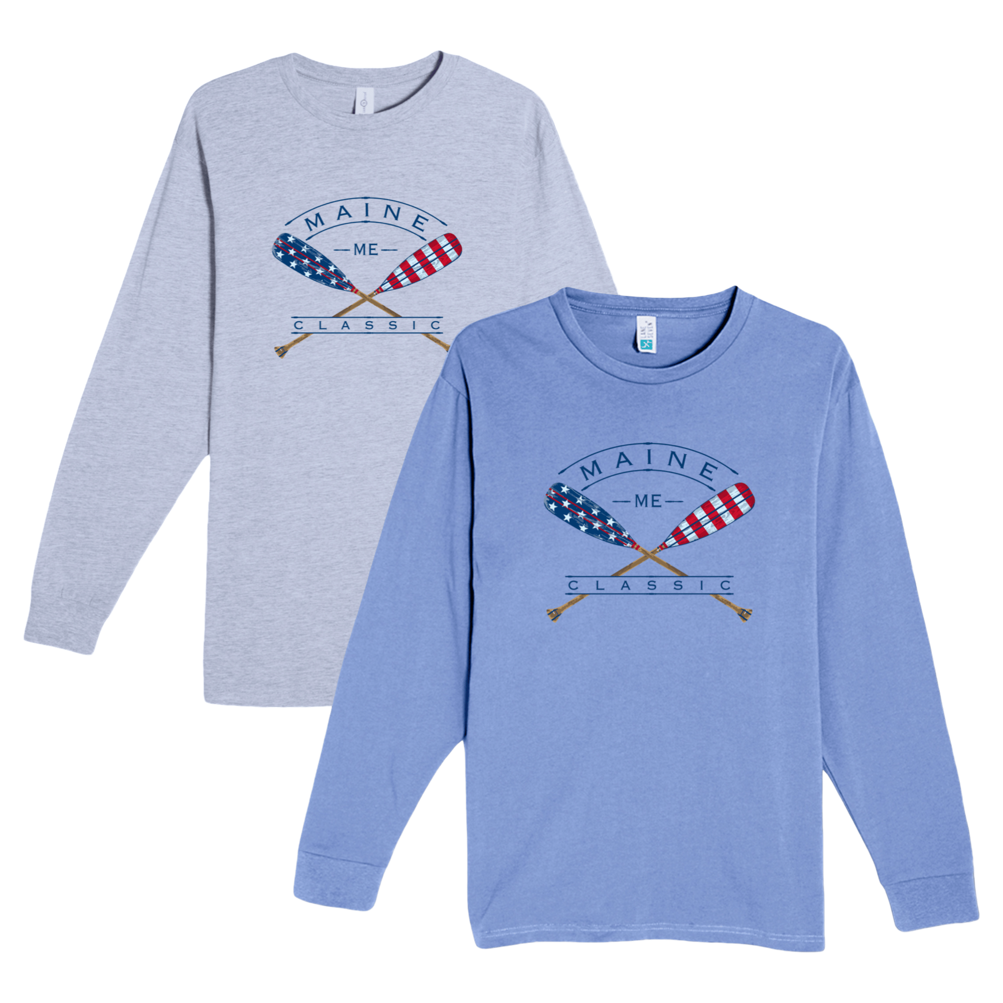 Cape Cod Clothing Company Maine American Classic Heavyweight Long Sleeve Tee