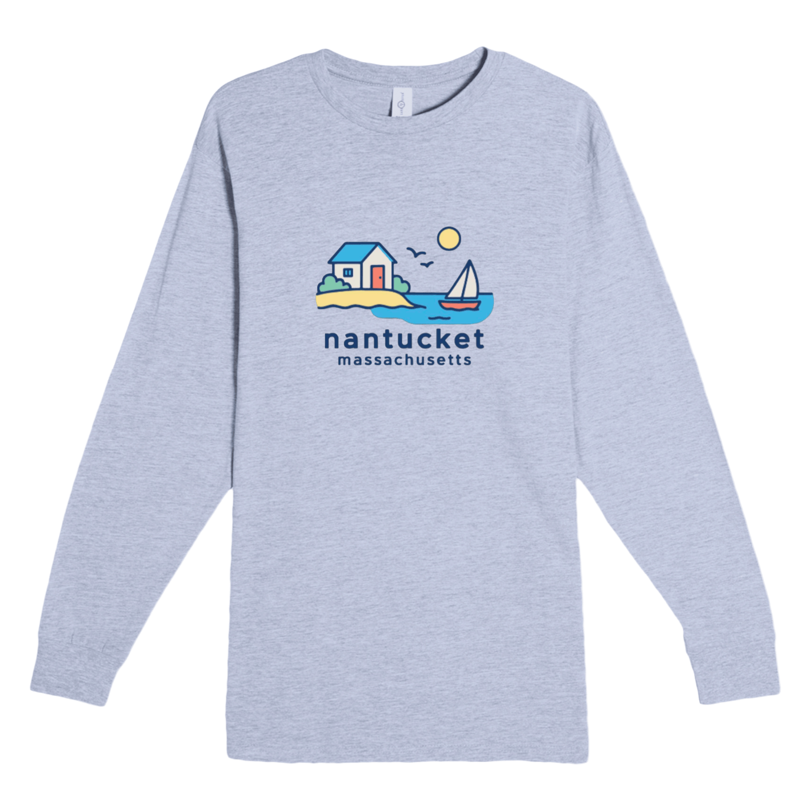 Cape Cod Clothing Company Nantucket Beach House Heavyweight Long Sleeve Tee