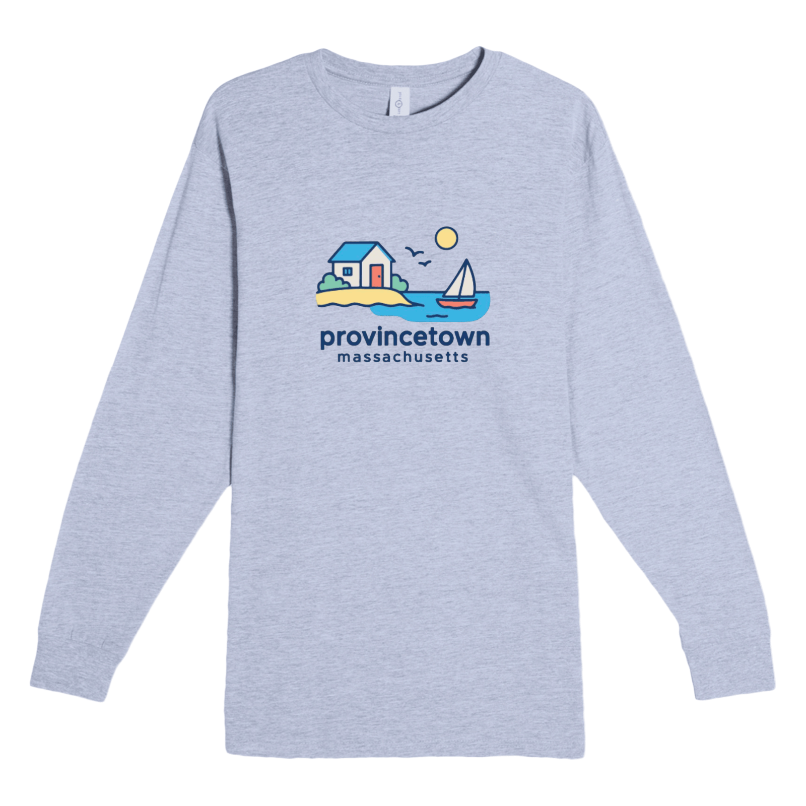 Cape Cod Clothing Company Provincetown Beach House Heavyweight Long Sleeve Tee