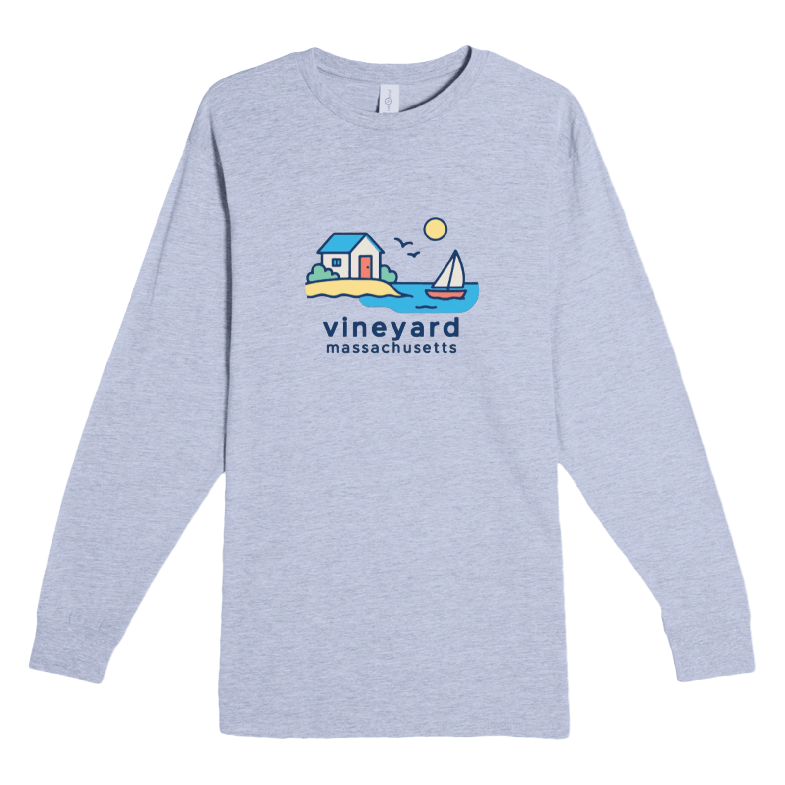 Cape Cod Clothing Company Vineyard Beach House Heavyweight Long Sleeve Tee