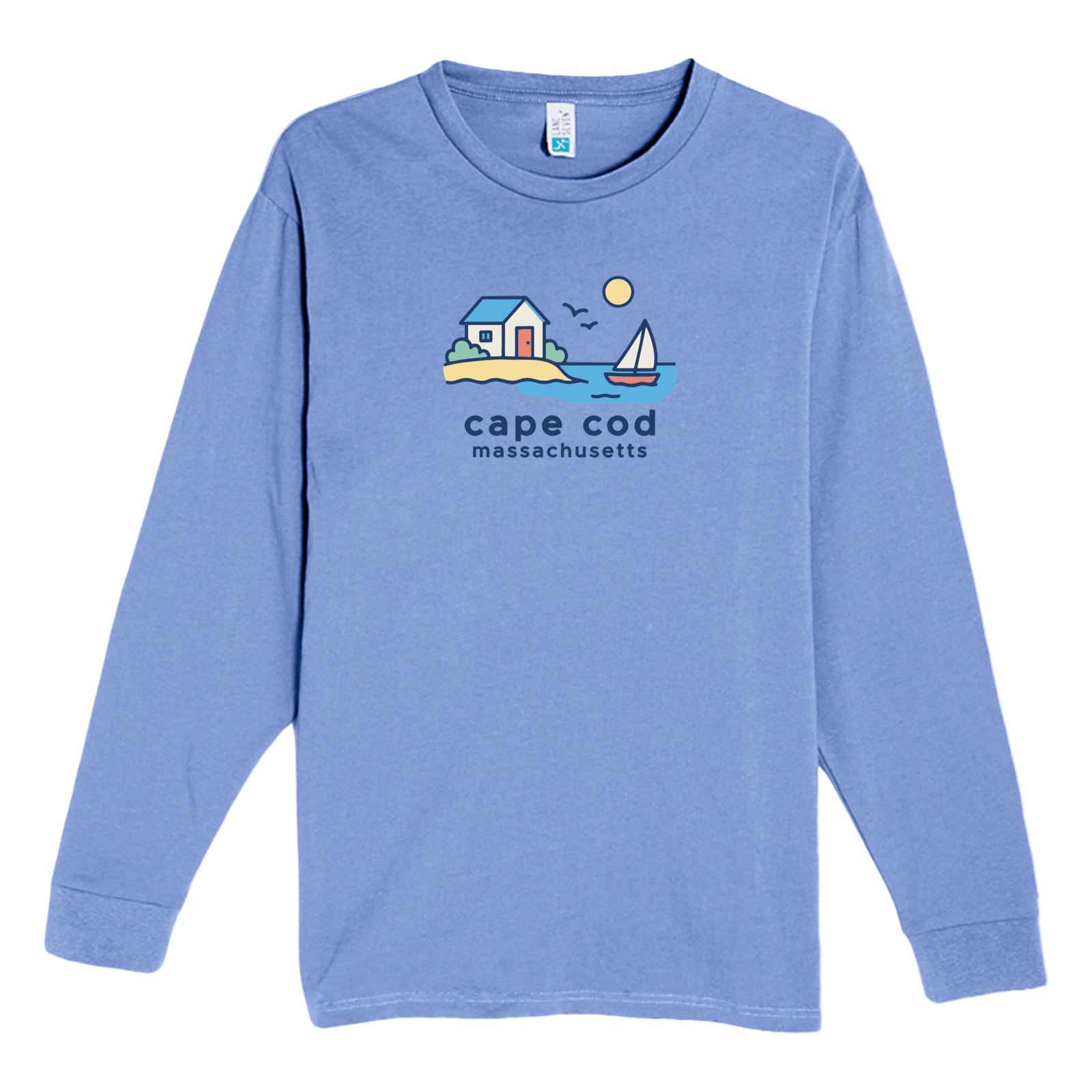 Cape Cod Clothing Company Cape Cod Beach House Heavyweight Long Sleeve Tee