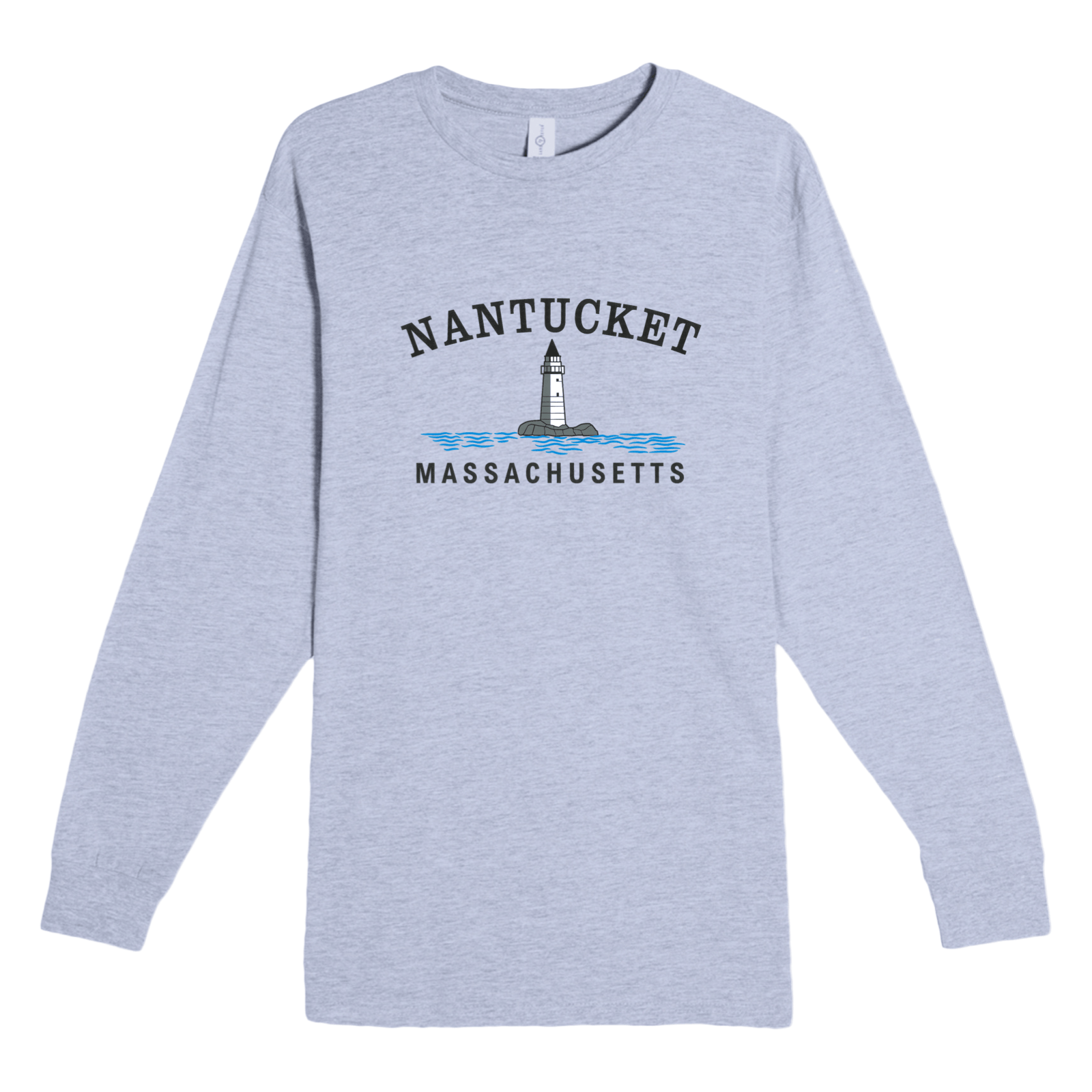 Cape Cod Clothing Company Nantucket Big Lighthouse Heavyweight Long Sleeve Tee