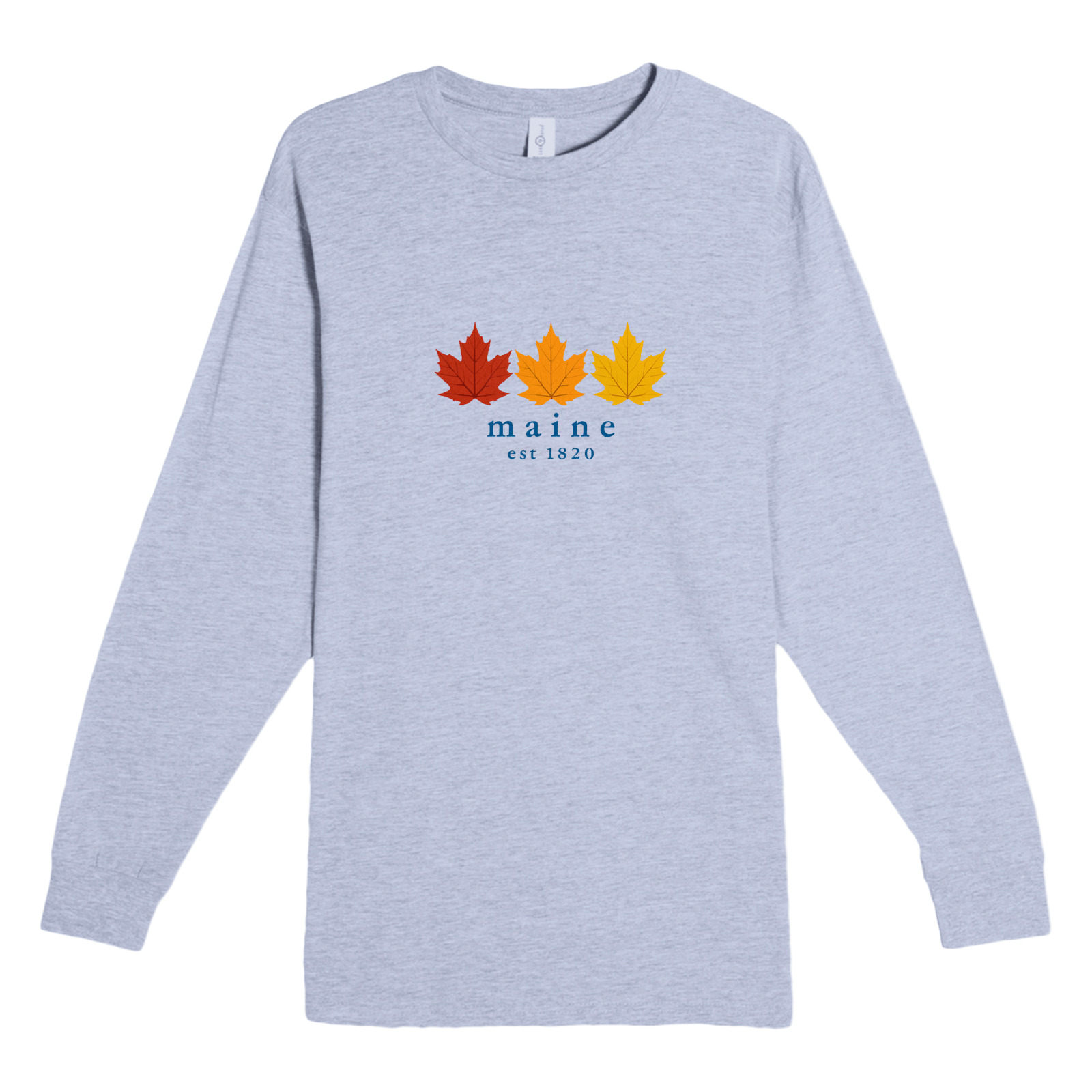 Cape Cod Clothing Company Maine Fall Foliage Heavyweight Long Sleeve Tee