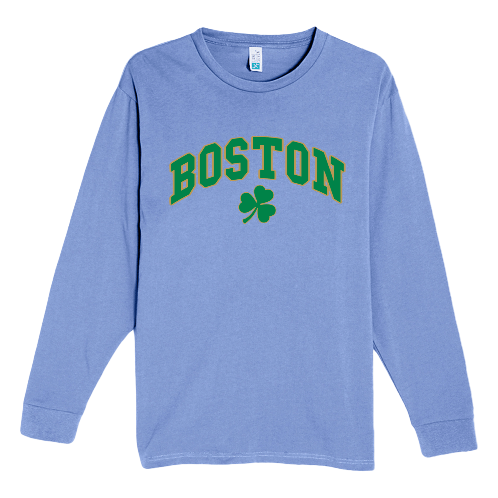 Cape Cod Clothing Company Boston Vintage Shamrock Heavyweight Long Sleeve Tee