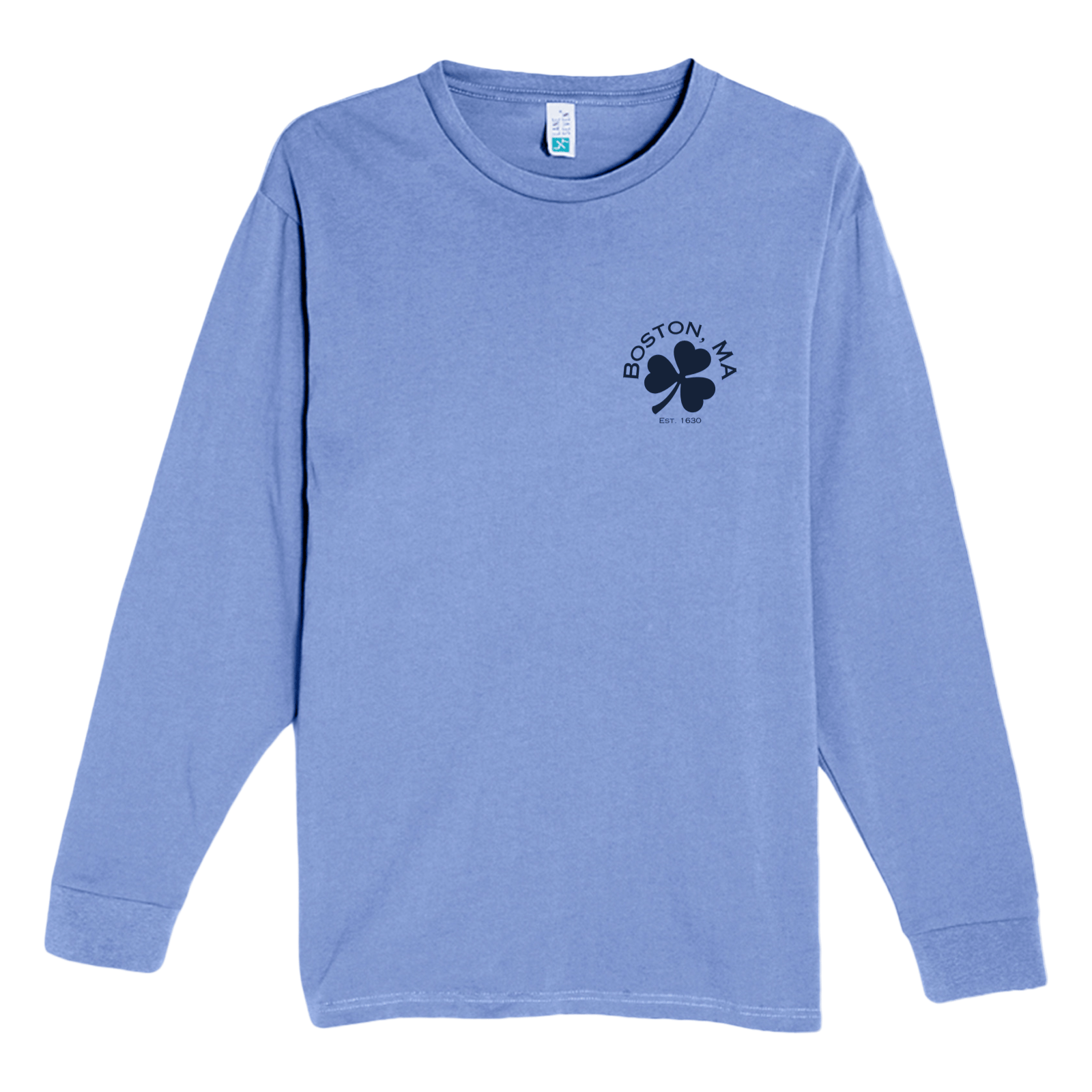 Cape Cod Clothing Company Boston Shamrock Heavyweight Long Sleeve Tee