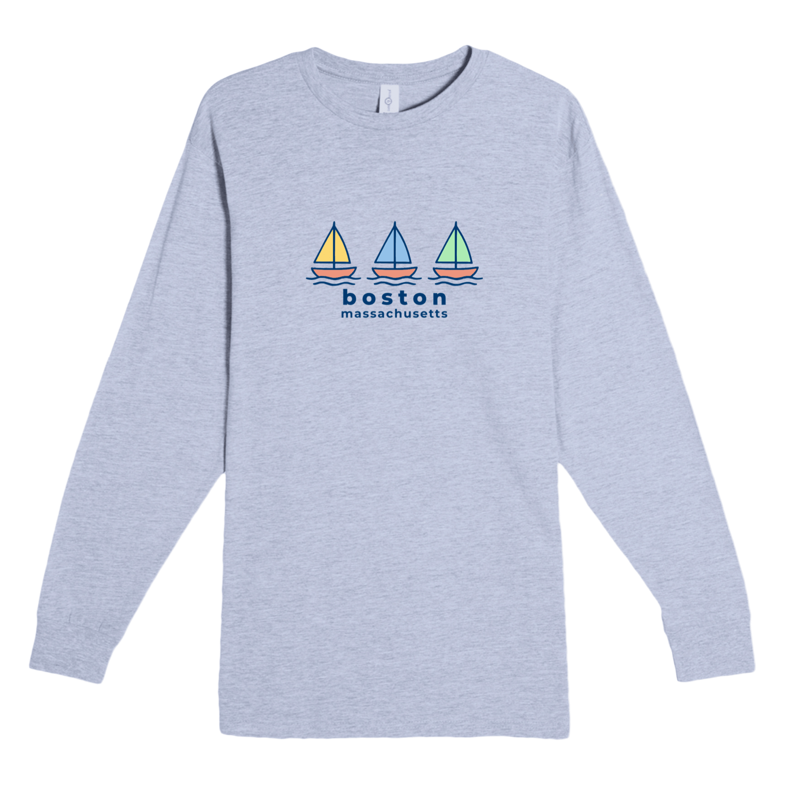 Cape Cod Clothing Company Boston Summer Sails Heavyweight Long Sleeve Tee