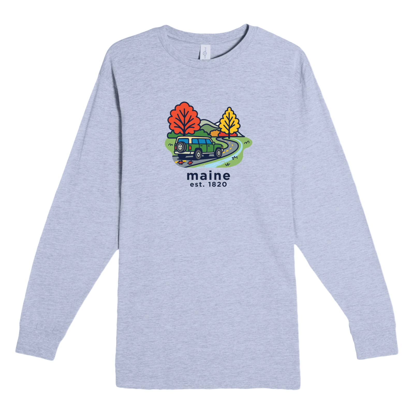 Cape Cod Clothing Company Maine Mountain Drive Heavyweight Long Sleeve Tee