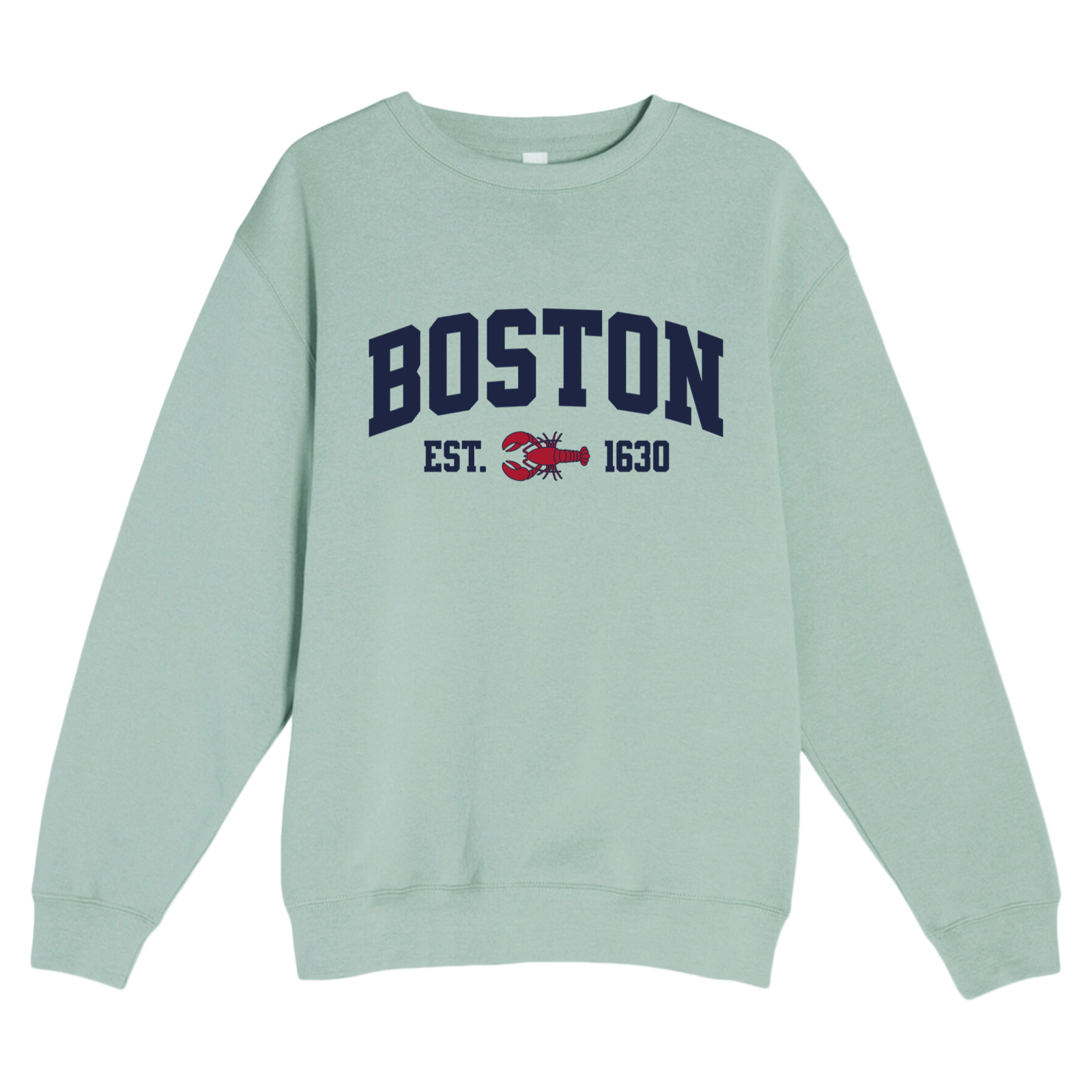 Cape Cod Clothing Company Boston Lobster Soft Fleece Crewneck Sweatshirt