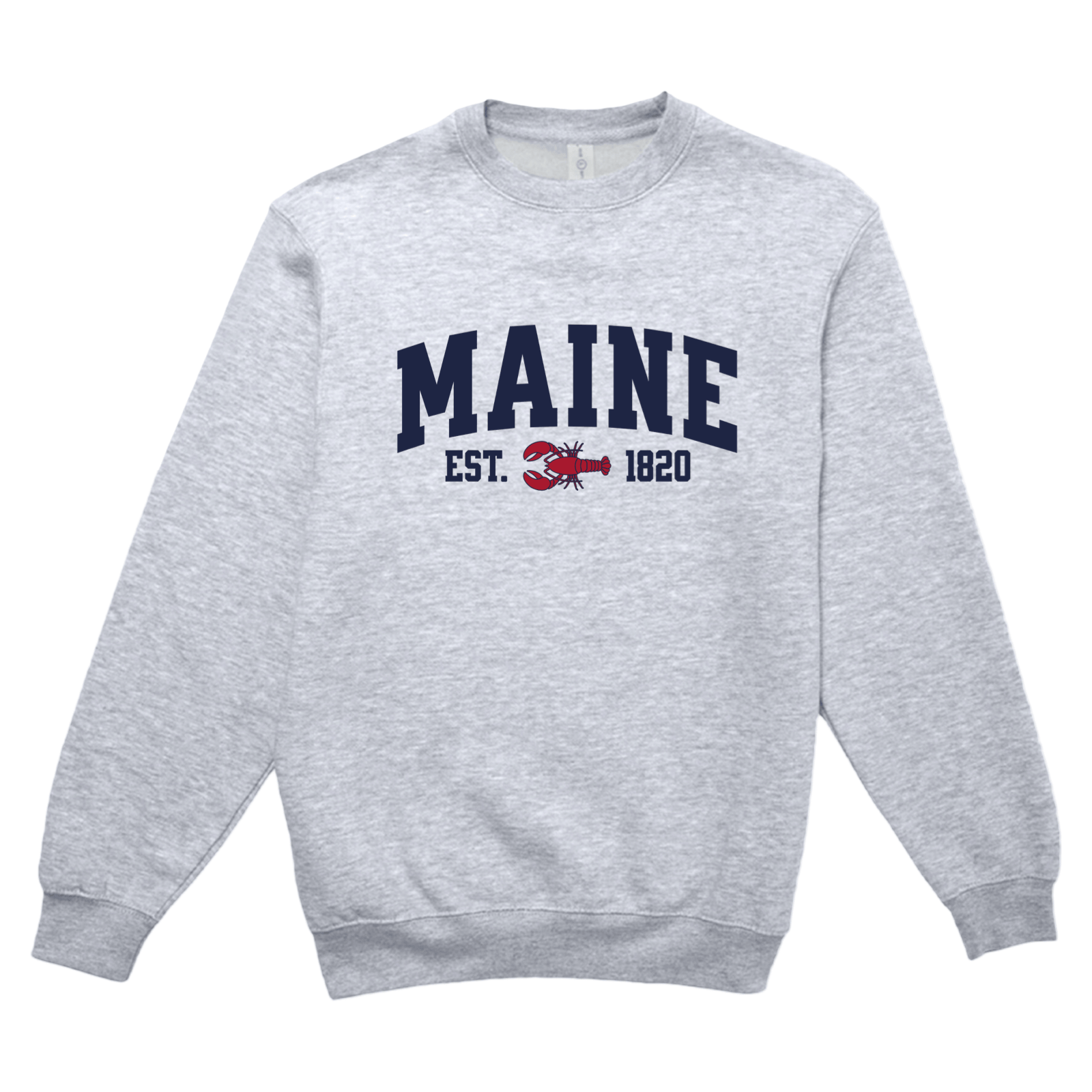 Cape Cod Clothing Company Maine Lobster Soft Fleece Crewneck Sweatshirt