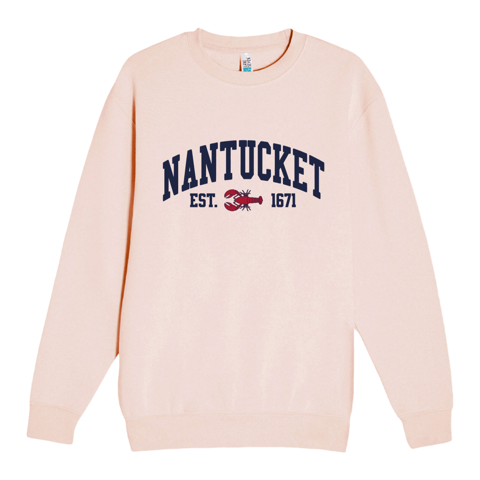 Cape Cod Clothing Company Nantucket Lobster Soft Fleece Crewneck Sweatshirt