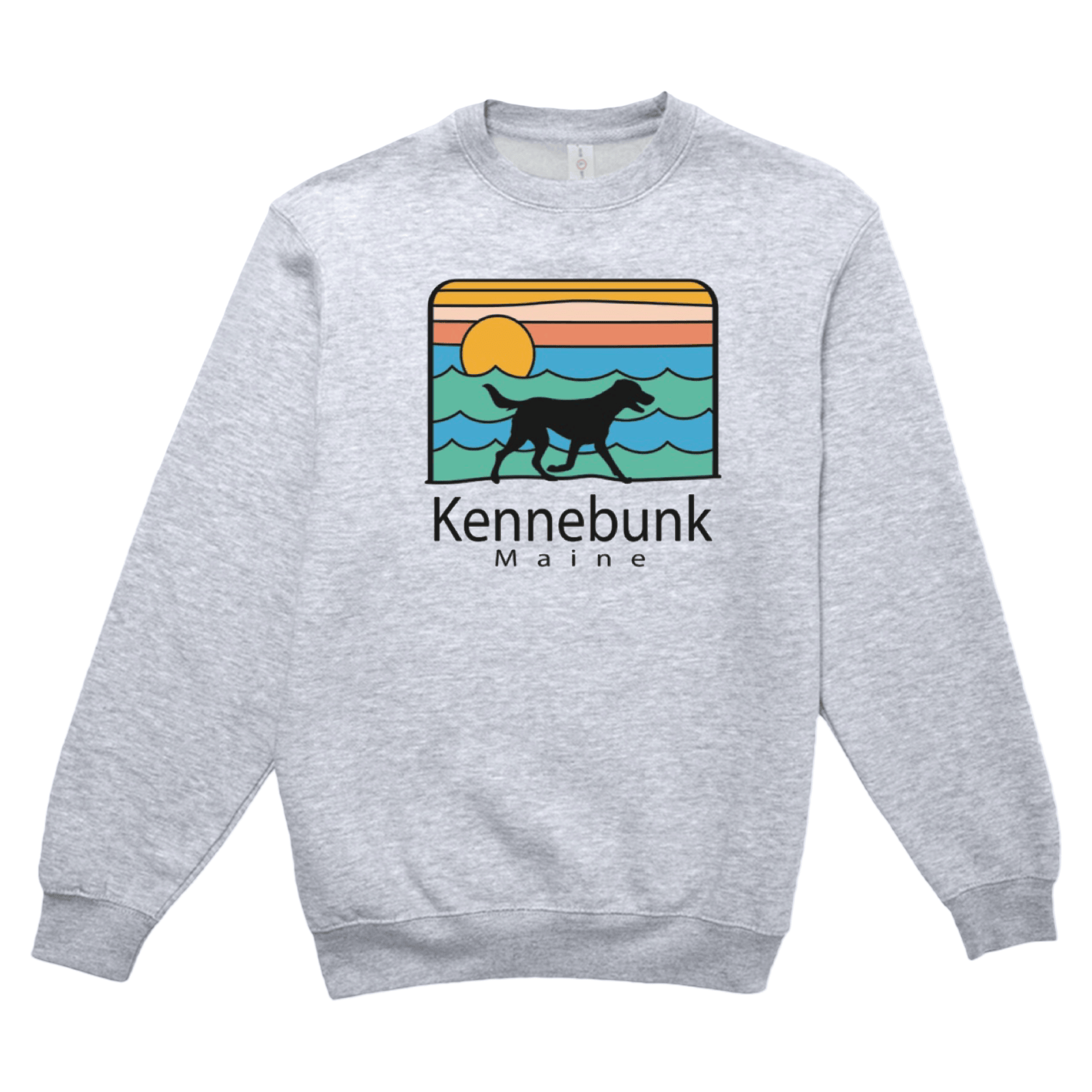 Cape Cod Clothing Company Kennebunk Summer Dog Soft Fleece Crewneck Sweatshirt