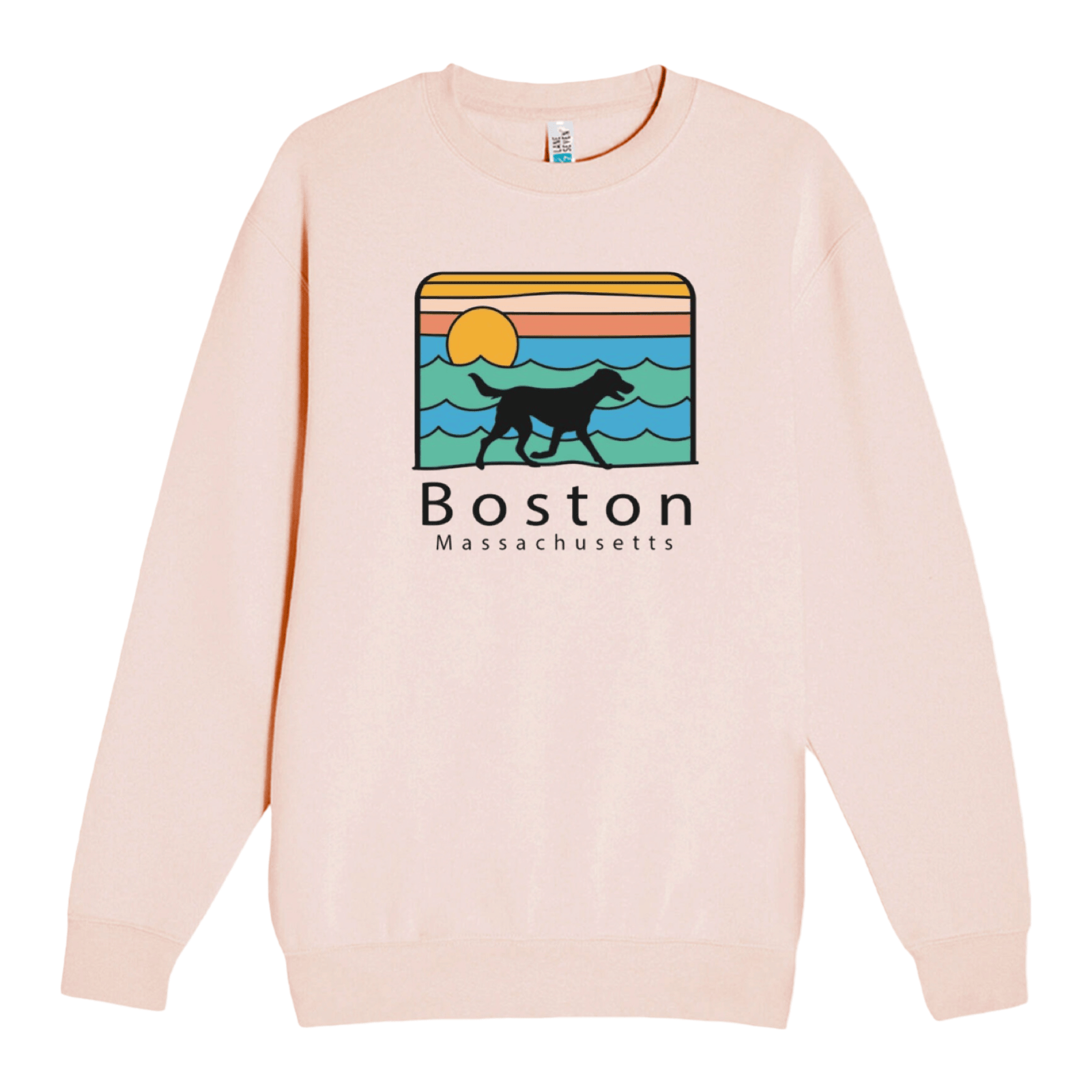 Cape Cod Clothing Company Boston Summer Dog Soft Fleece Crewneck Sweatshirt