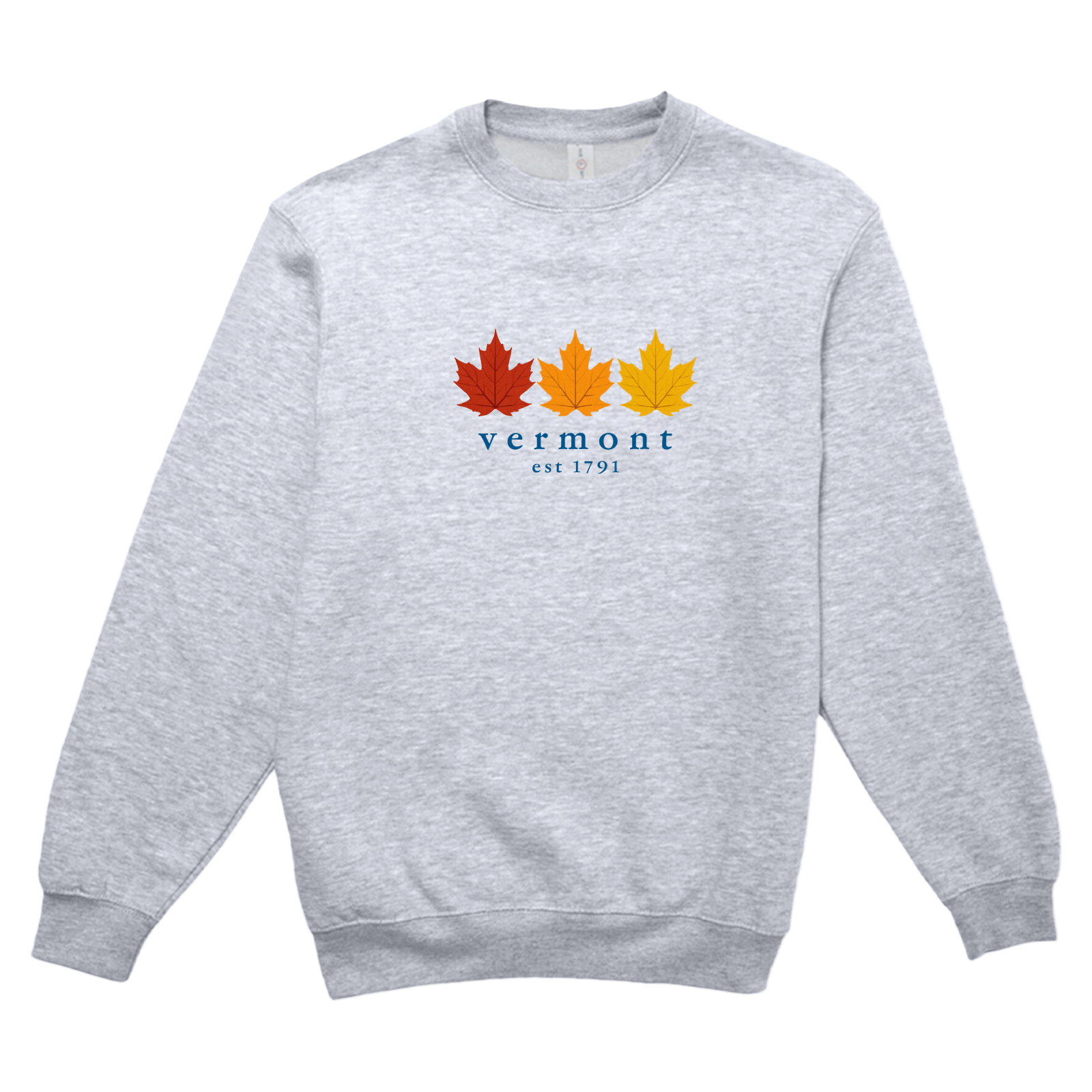 Cape Cod Clothing Company Vermont Fall Foliage Soft Fleece Crewneck Sweatshirt