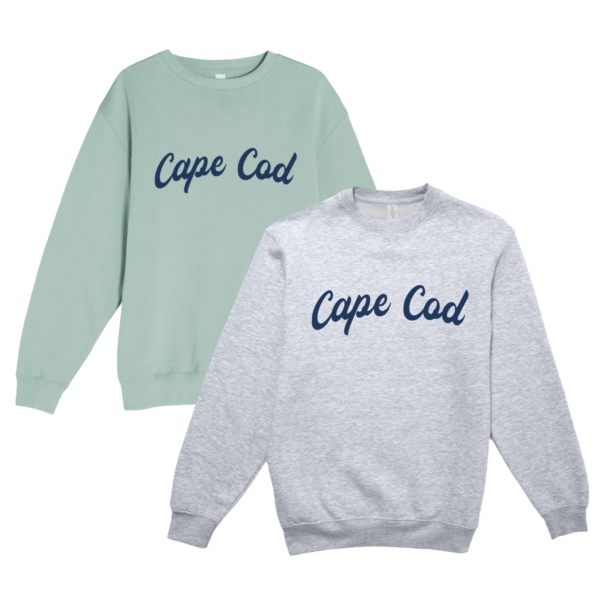 Cape Cod Fancy Soft Fleece Crewneck Sweatshirt