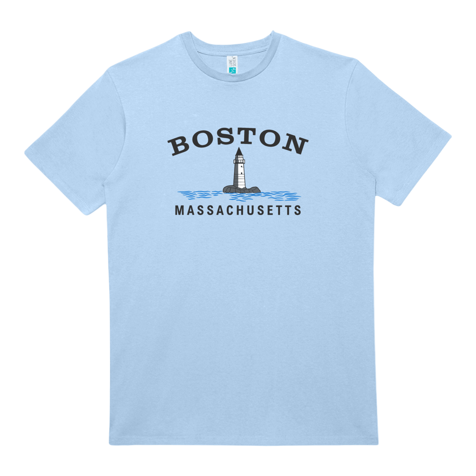 Cape Cod Clothing Company Boston Big Lighthouse Heavy Cotton T-Shirt