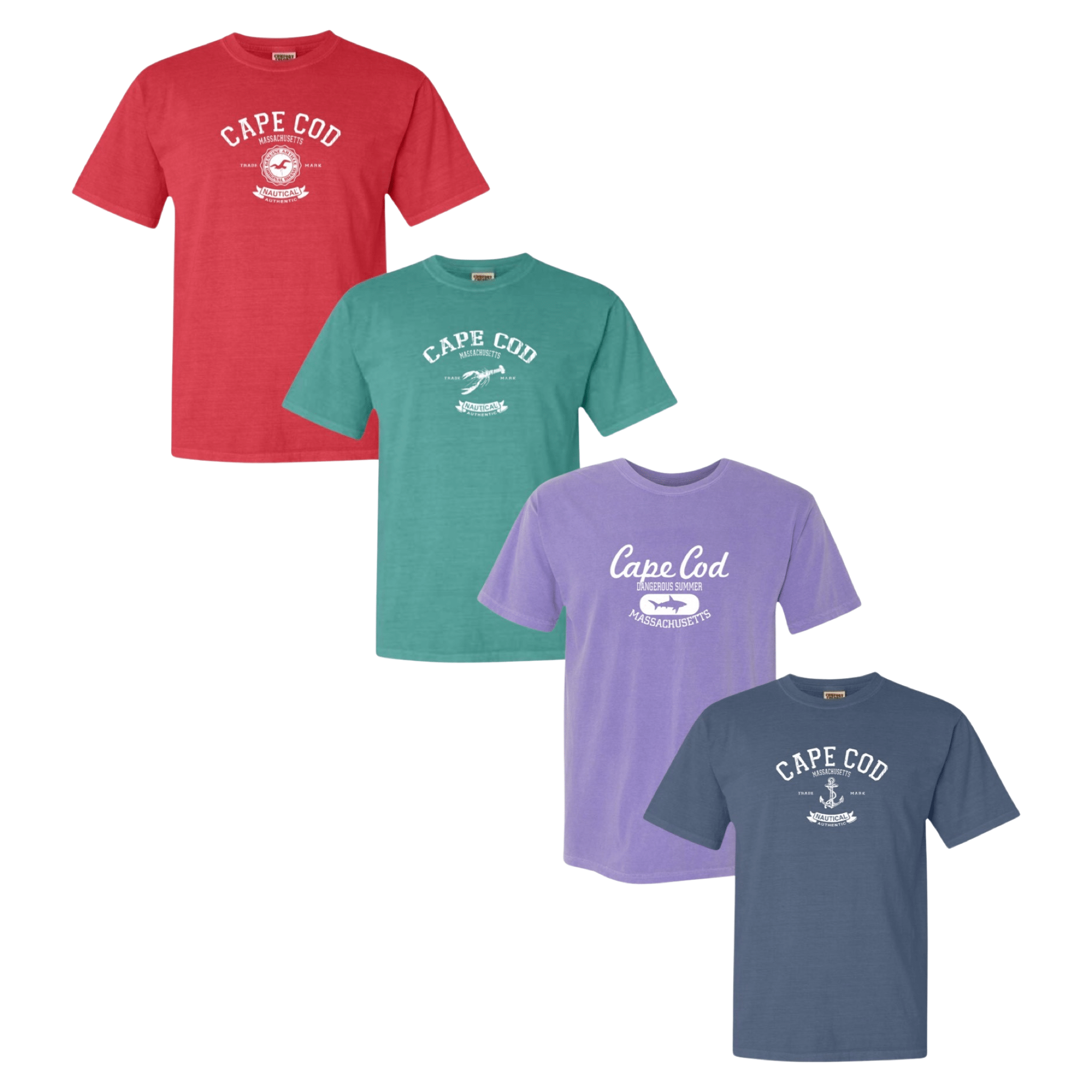 Cape Cod Graphic Comfort Colors T-Shirt