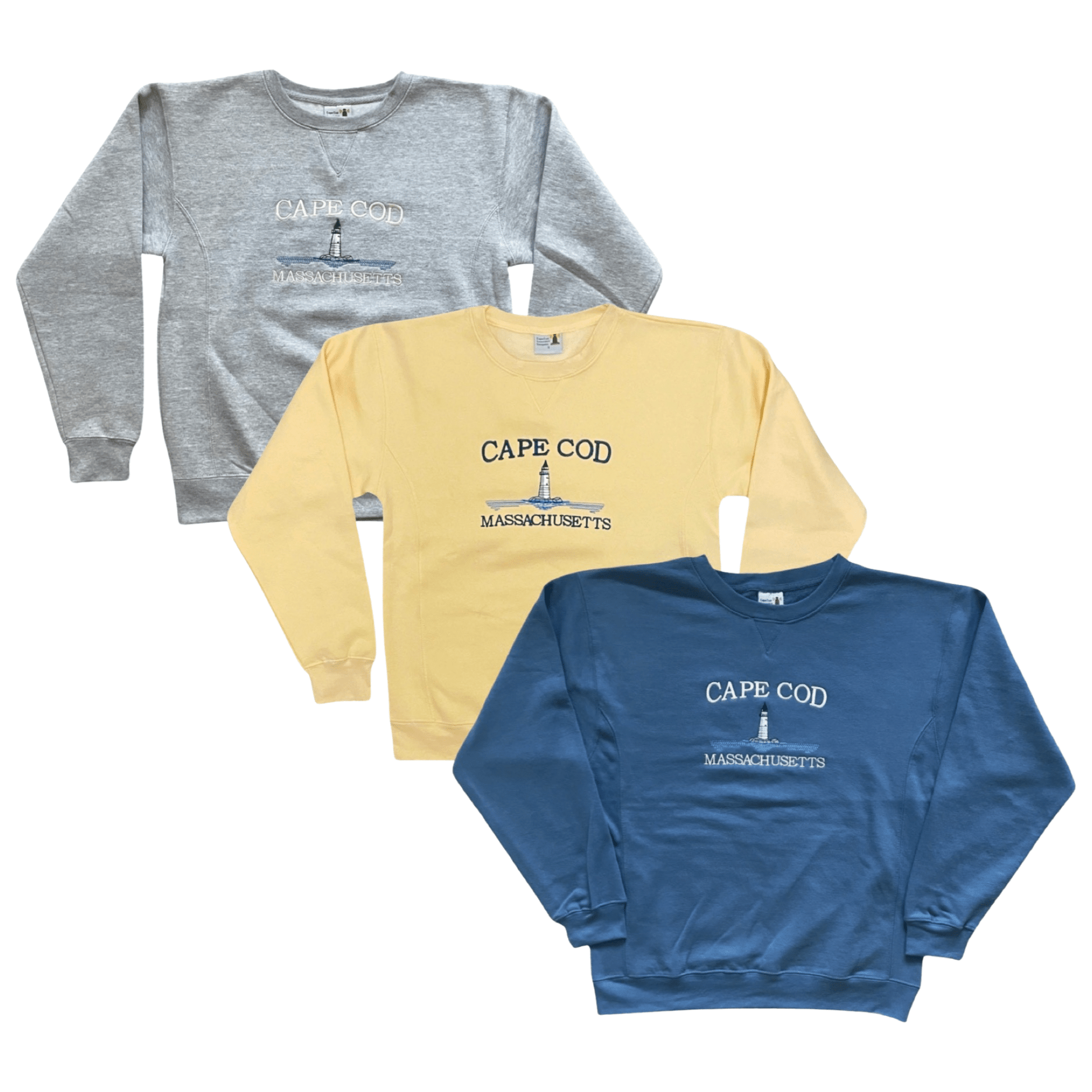 Cape cod top yellow sweatshirt