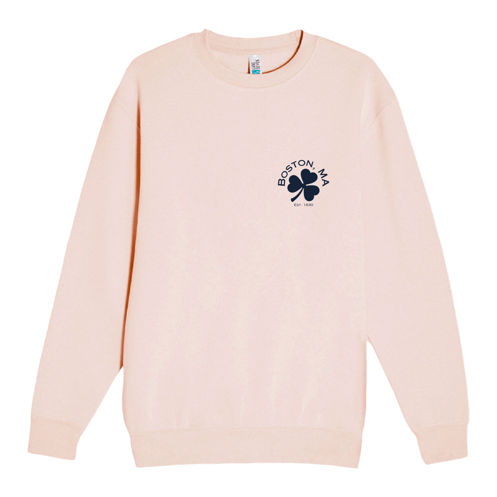 Boston Shamrock Soft Fleece Crewneck Sweatshirt