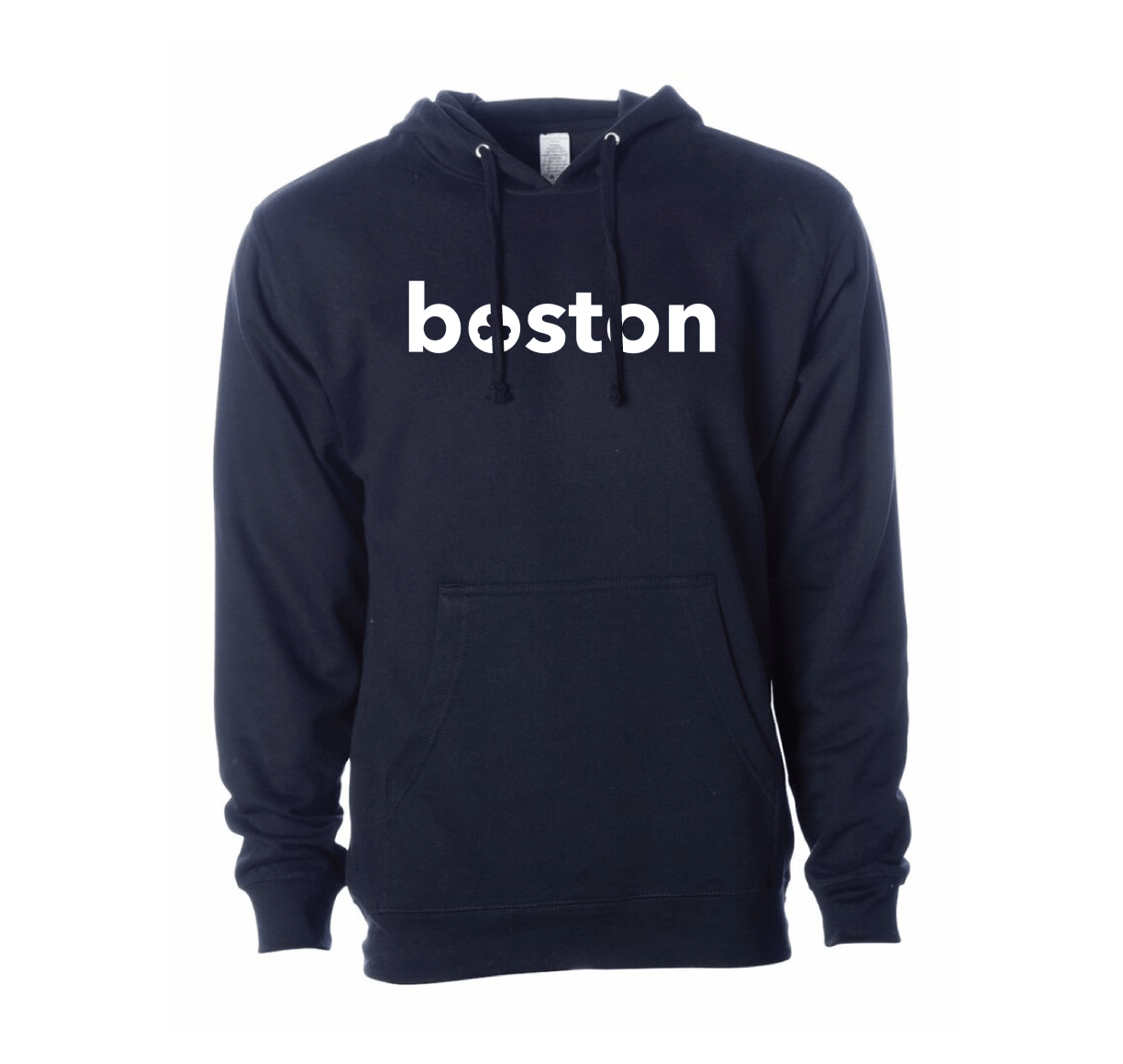 Boston 90's Shamrock Essential Hoodie, true navy