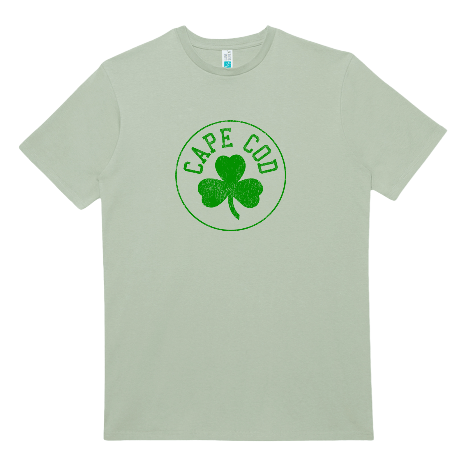 Cape Cod Clothing Company Cape Cod Legacy Shamrock Heavy Cotton T-Shirt