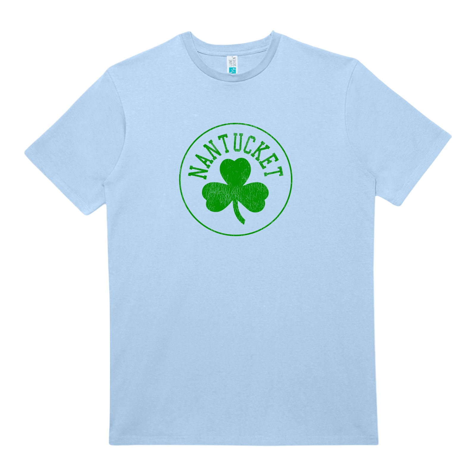 Cape Cod Clothing Company Nantucket Legacy Shamrock Heavy Cotton T-Shirt