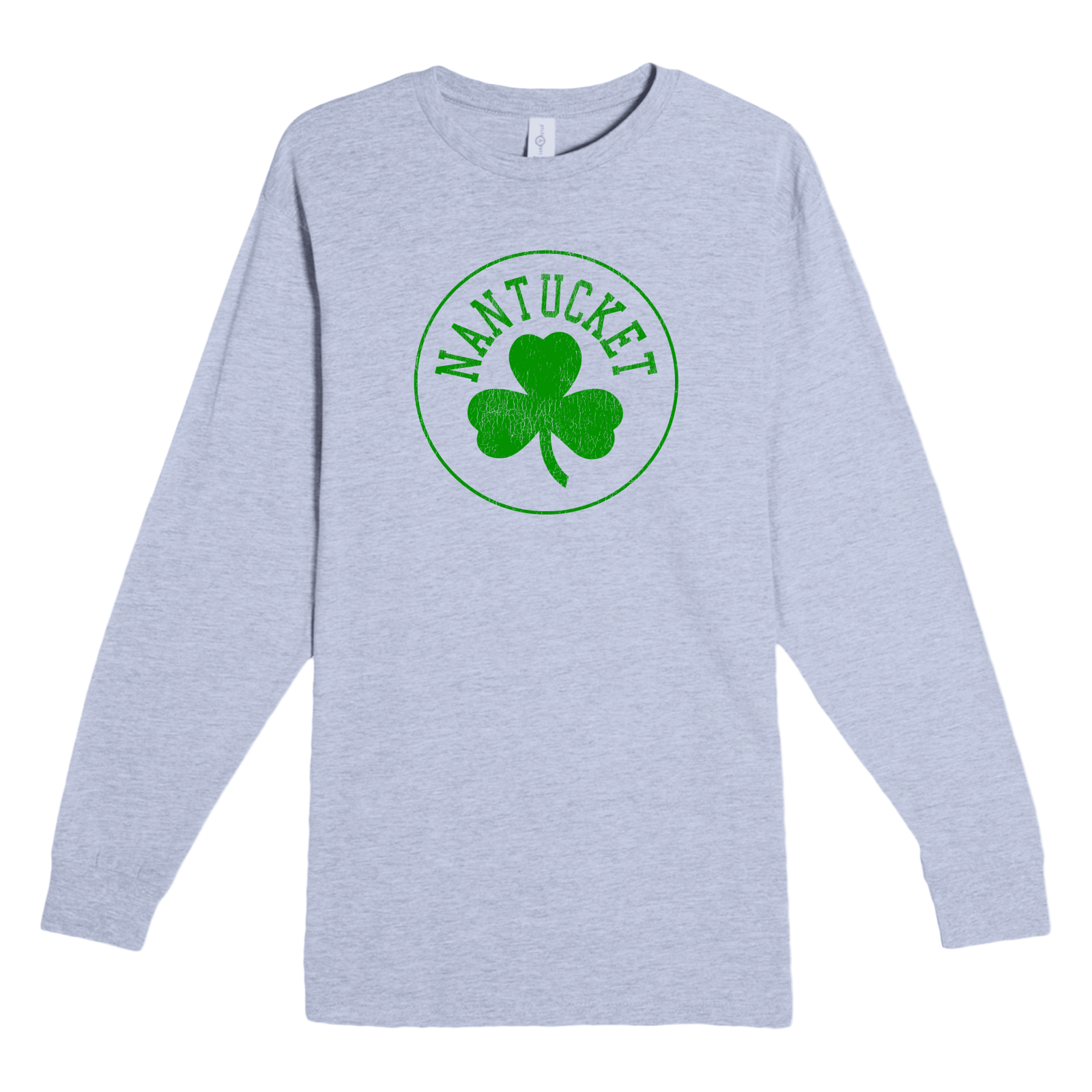 Cape Cod Clothing Company Nantucket Legacy Shamrock Heavyweight Long Sleeve Tee
