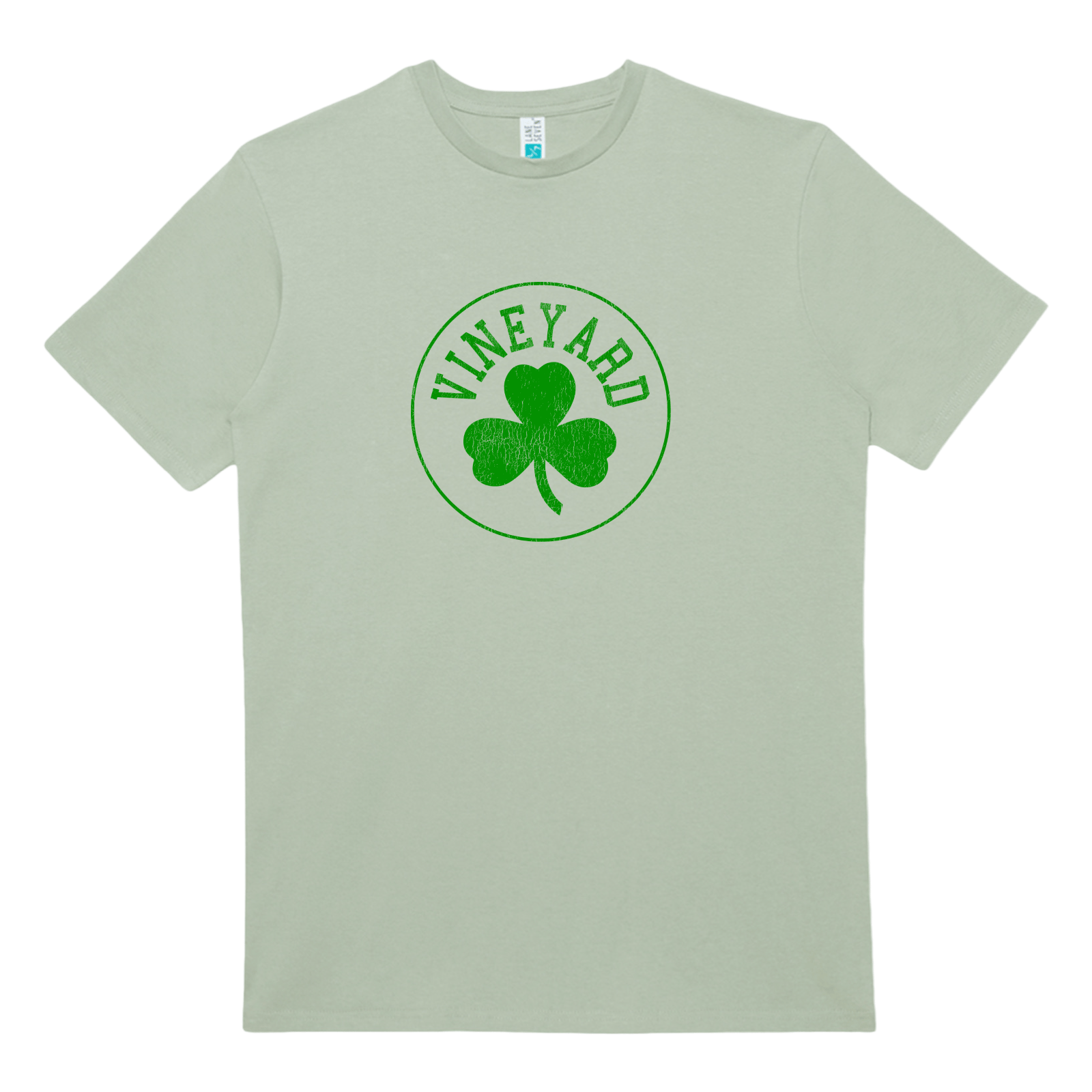 Cape Cod Clothing Company Martha's Vineyard Legacy Shamrock Heavy Cotton T-Shirt