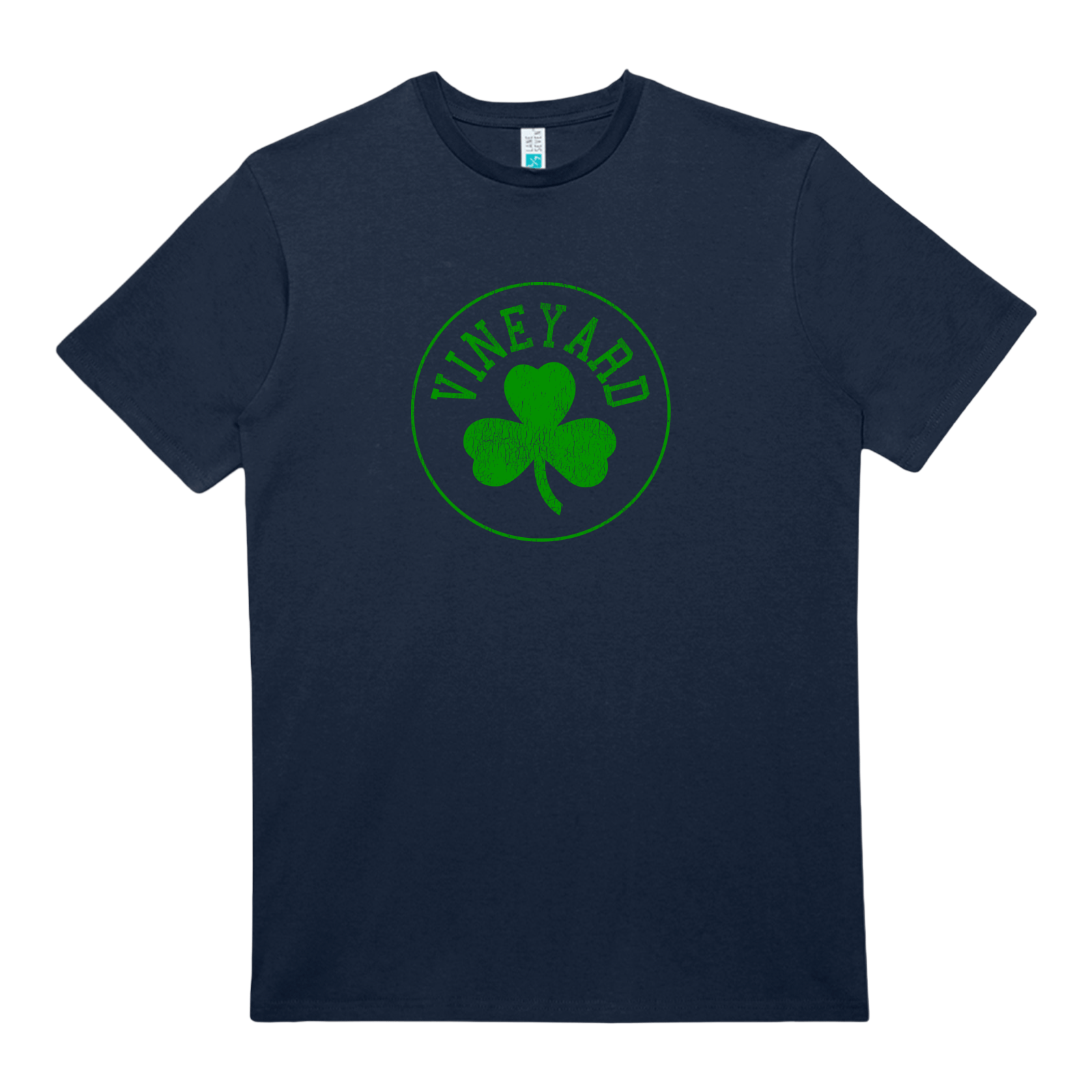 Cape Cod Clothing Company Martha's Vineyard Legacy Shamrock Heavy Cotton T-Shirt