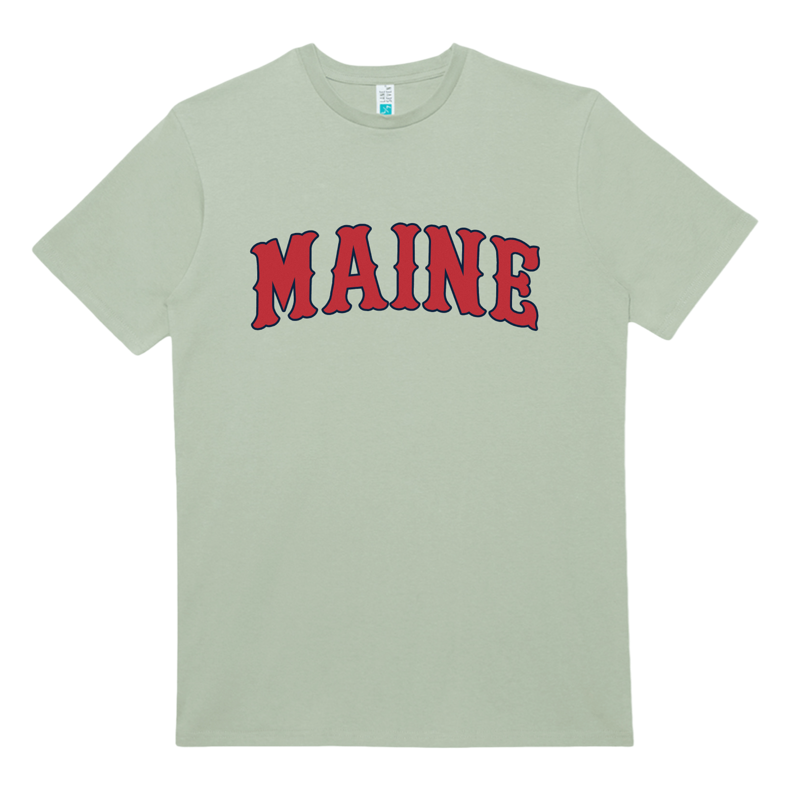Cape Cod Clothing Company Maine Baseball Heavy Cotton T-Shirt