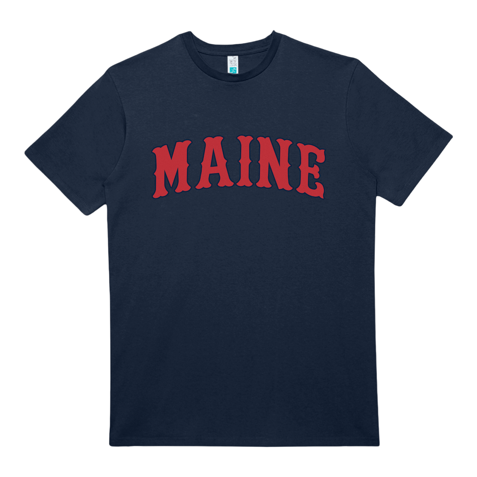 Cape Cod Clothing Company Maine Baseball Heavy Cotton T-Shirt
