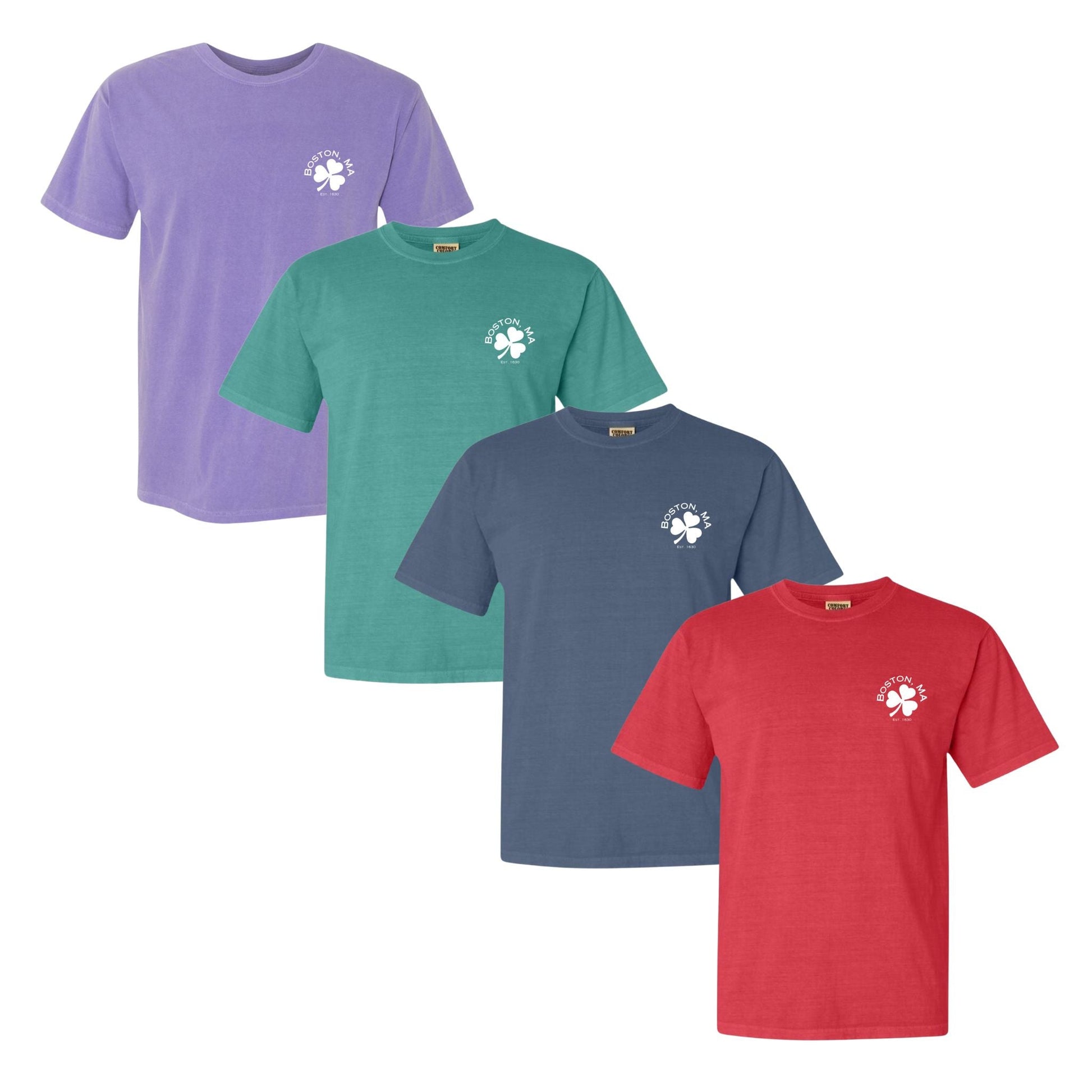 Boston Shamrock Comfort Colors T-Shirt – Cape Cod Clothing Company