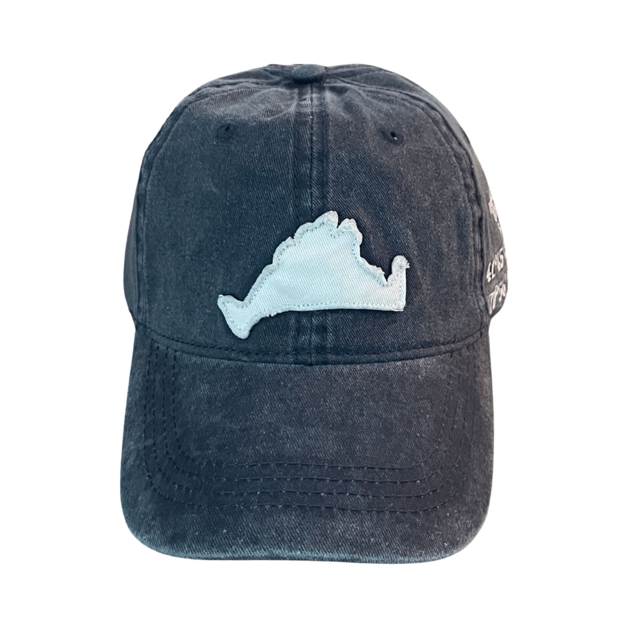 marthas vineyard silhouette hat, blue