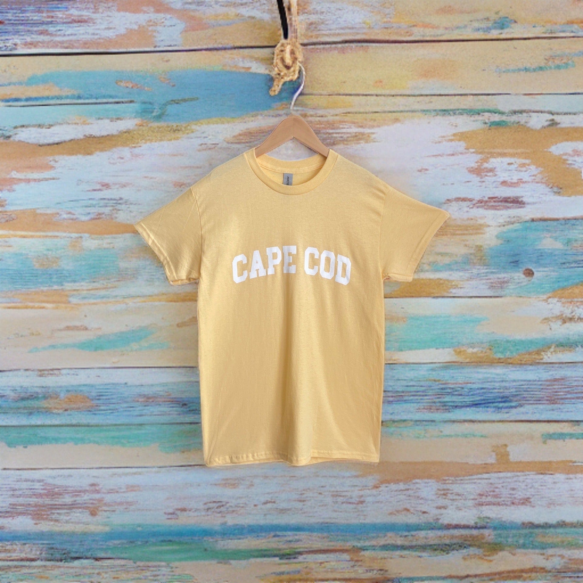 cape cod classic t-shirt, yellow