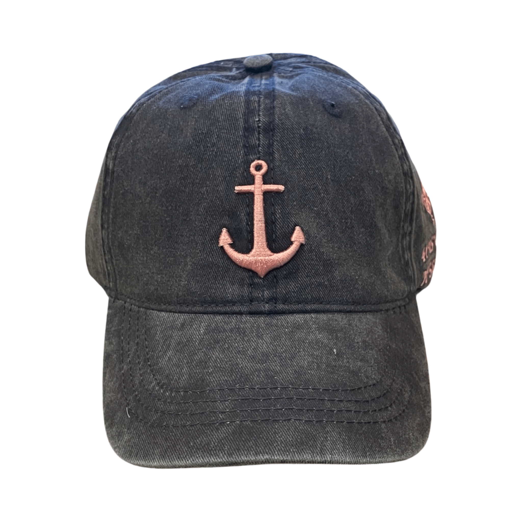 marthas vineyard anchor adjustable hat, blue jean